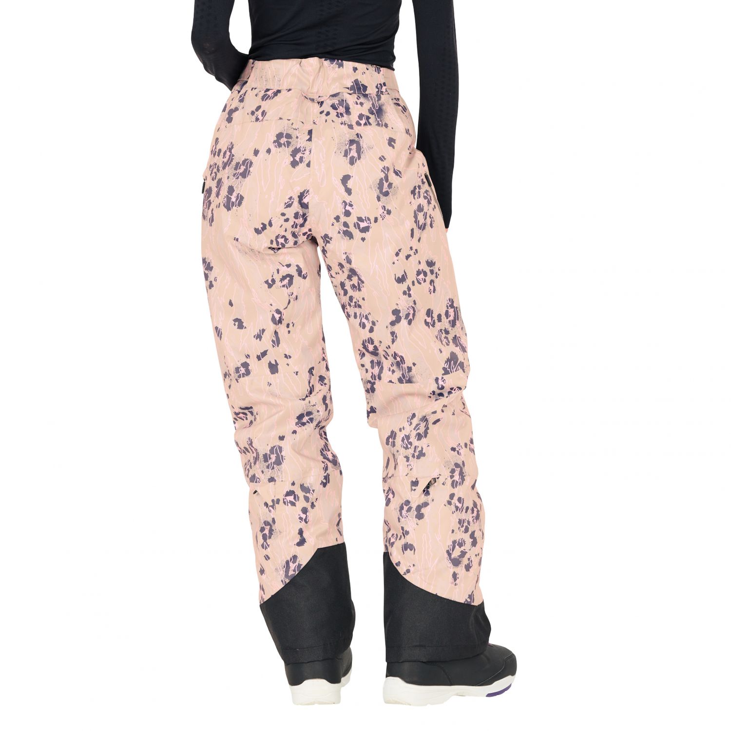 SLOPE Zuki AOP, calças de esqui, feminino, feather gray