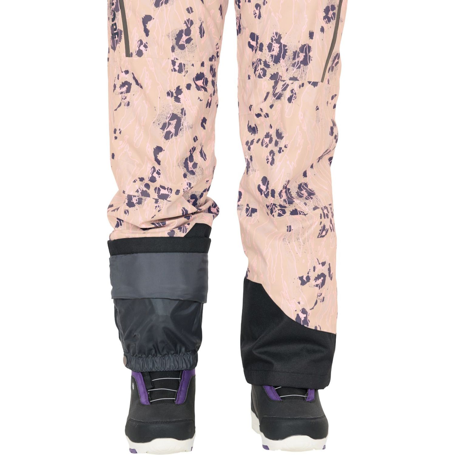 SLOPE Zuki AOP, calças de esqui, feminino, feather gray
