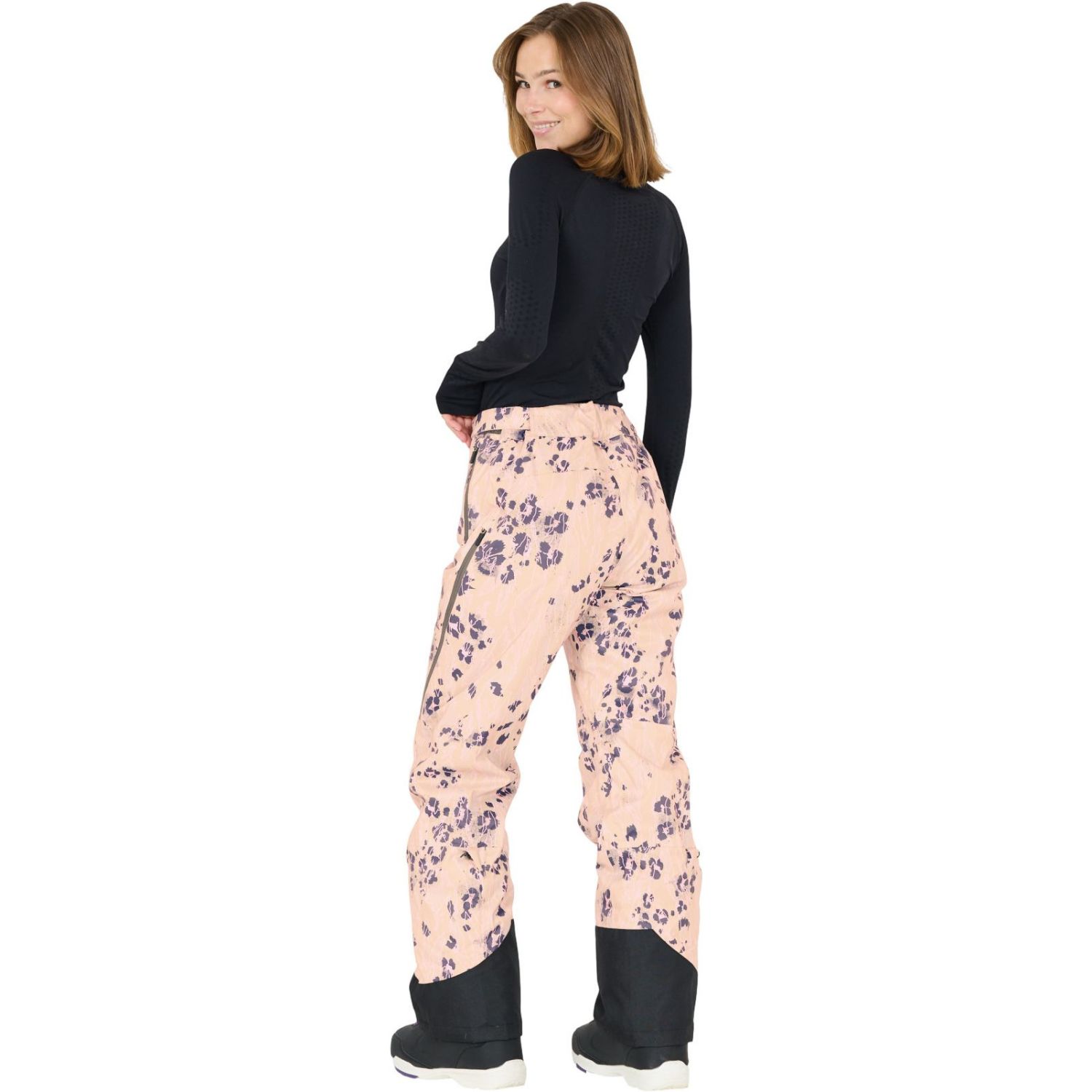 SLOPE Zuki AOP, pantaloni de schi, femei, feather gray