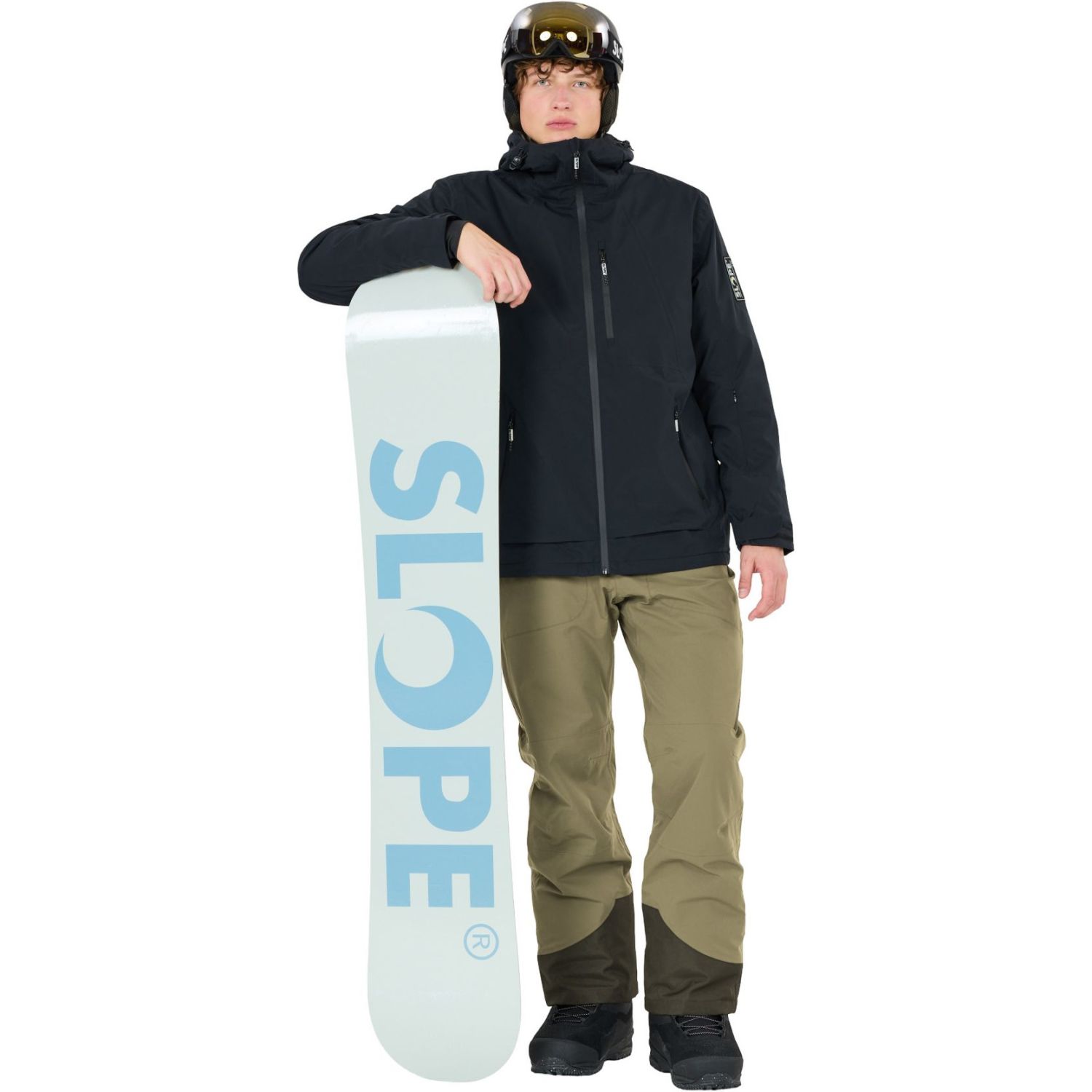 SLOPE Zuki, lasketteluhousut, miesten, vihreä