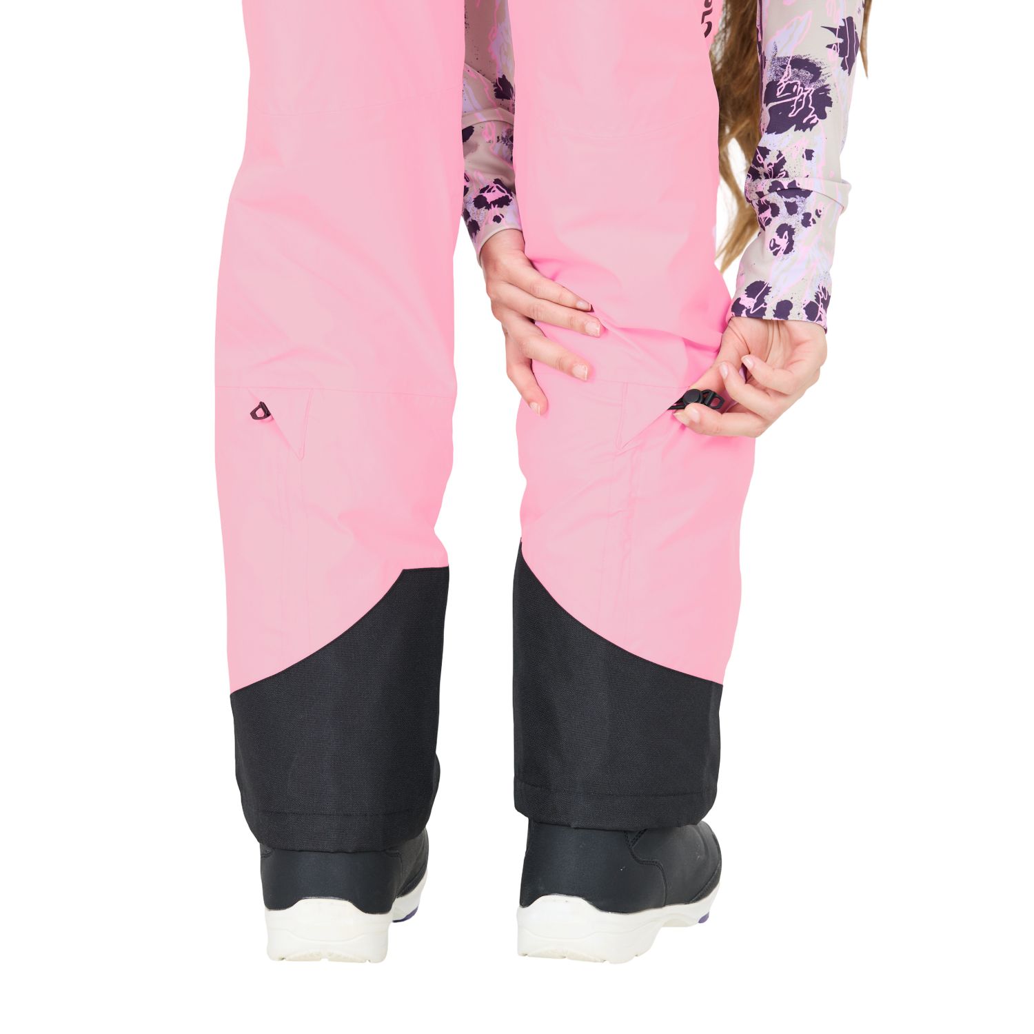 SLOPE Zuki, pantalones de esquí, mujer, rosa