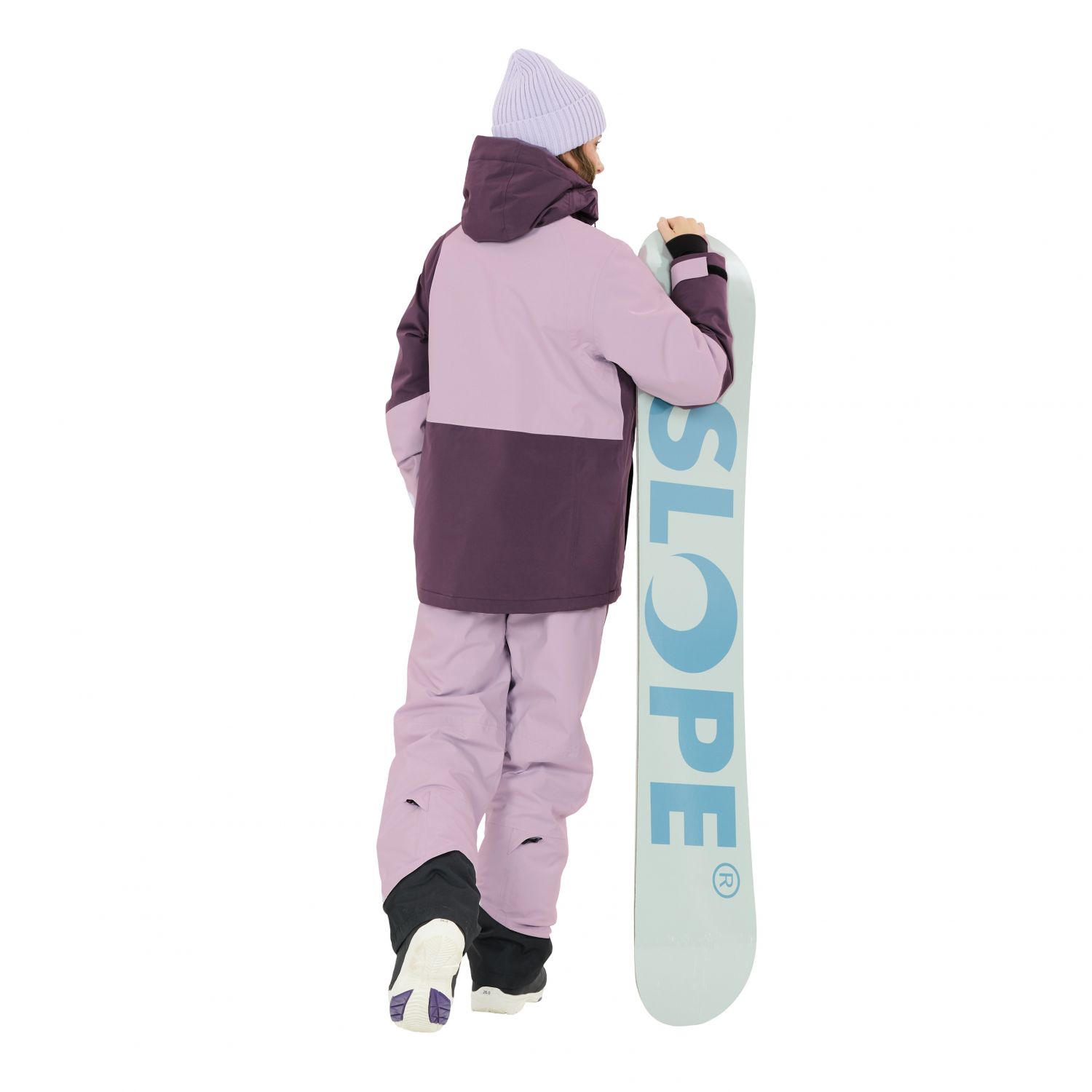 SLOPE Zuko, jaqueta de esqui, feminina, roxa