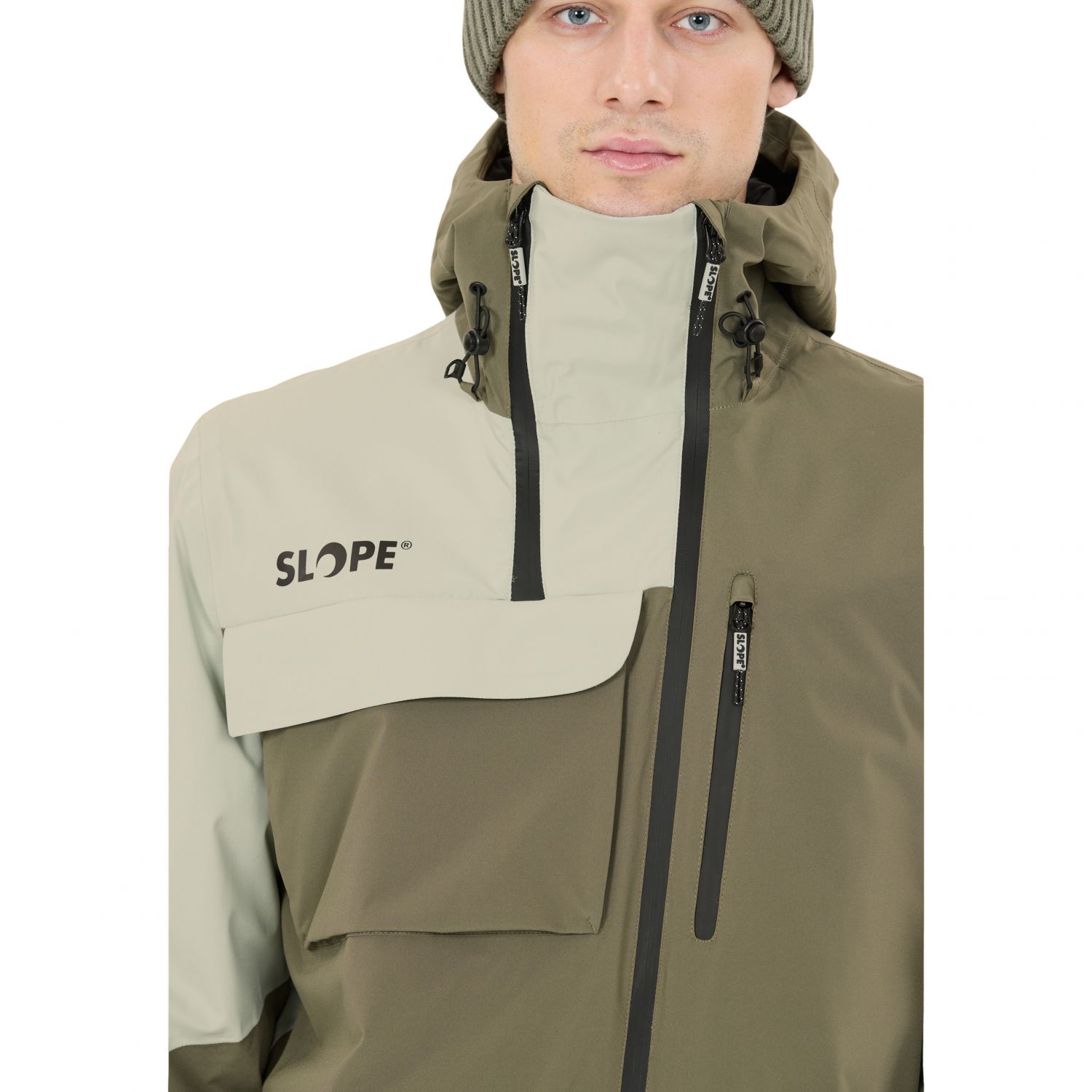 SLOPE Zuko, lyžiarska bunda, pánske, zelená