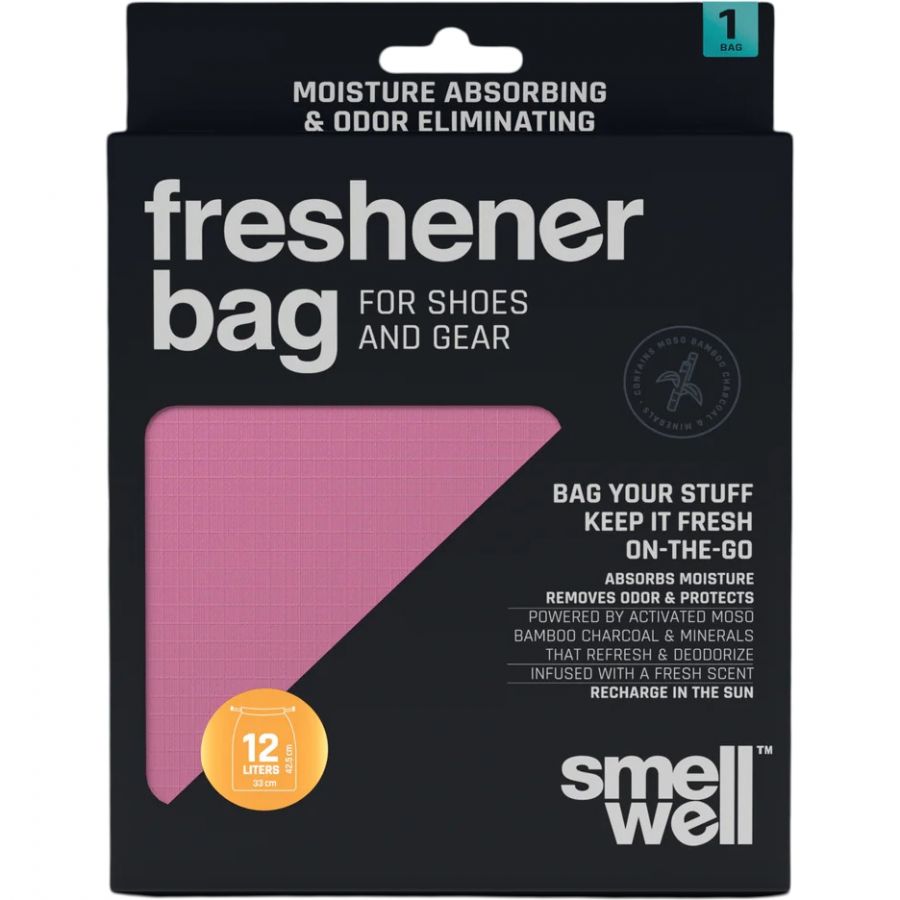 SmellWell Freshener Bag, shoe bag, pink