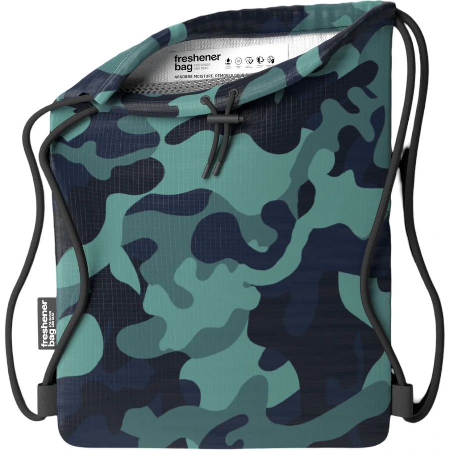 SmellWell Freshener Bag XL, shoe bag, camo green