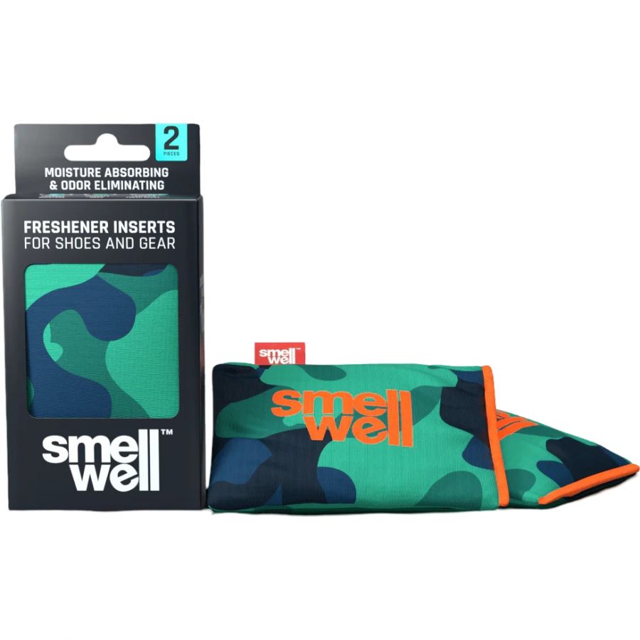 SmellWell Original Active, odor eliminator, camo green
