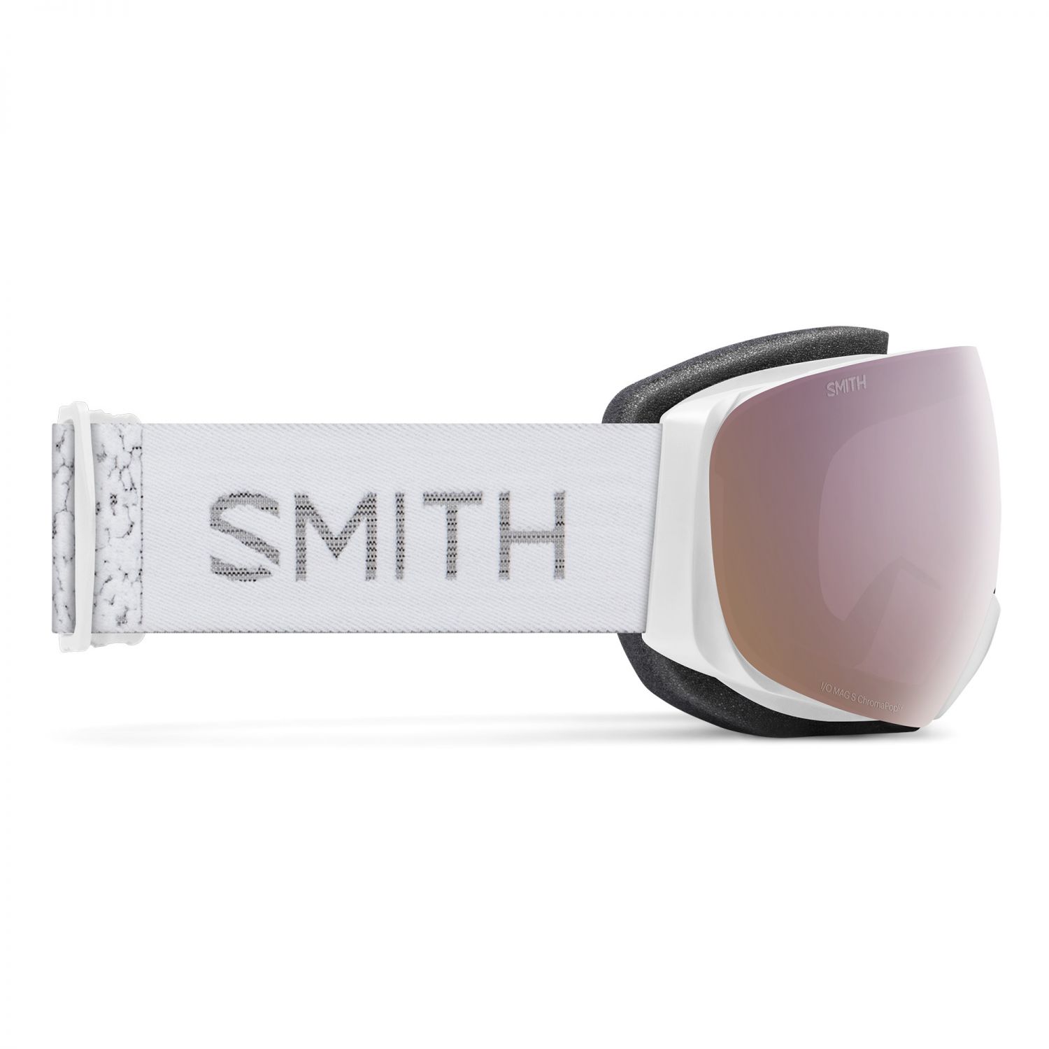 Smith I/O MAG S, ski goggles, women, white chunky knit