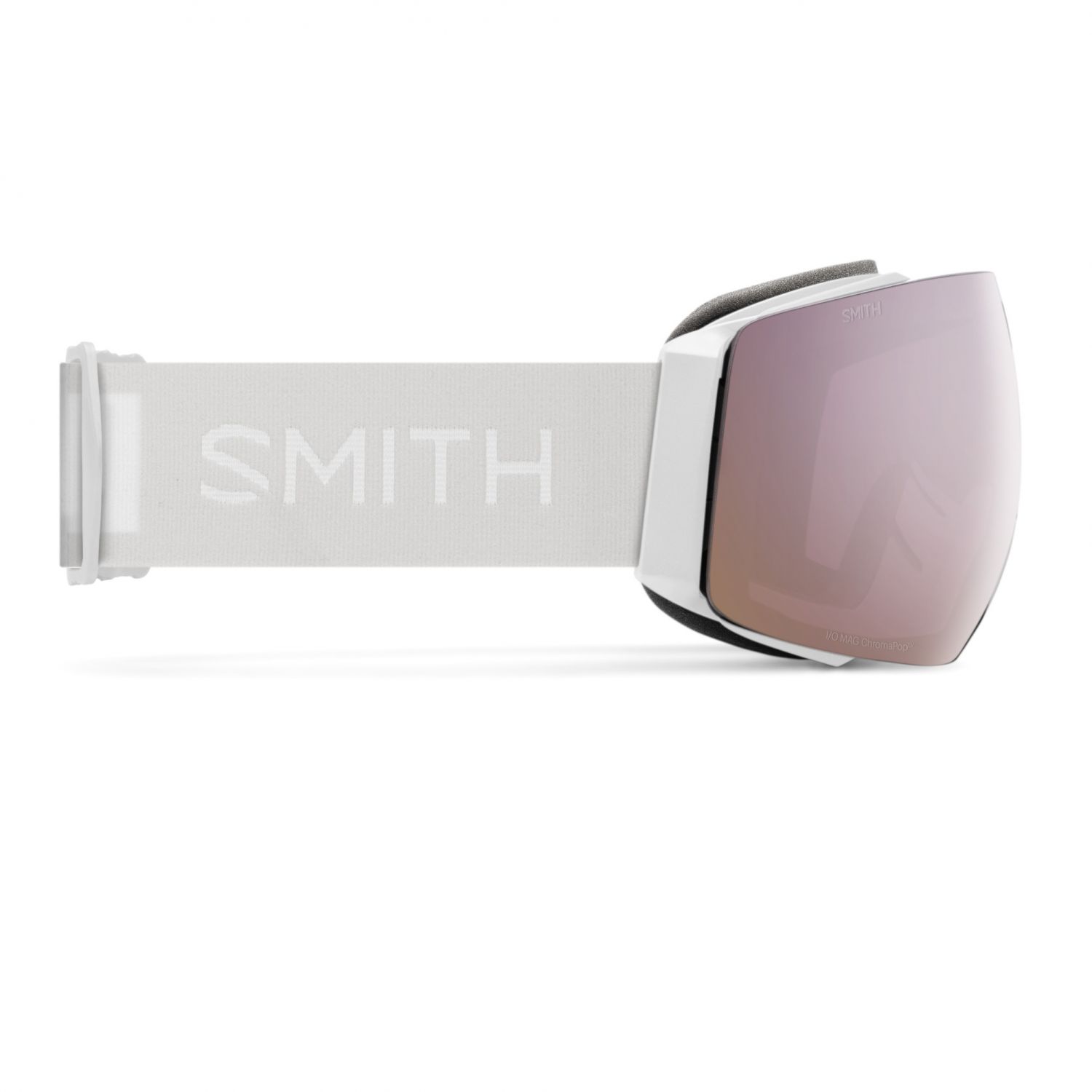 Smith I/O MAG, ski goggles, white vapor