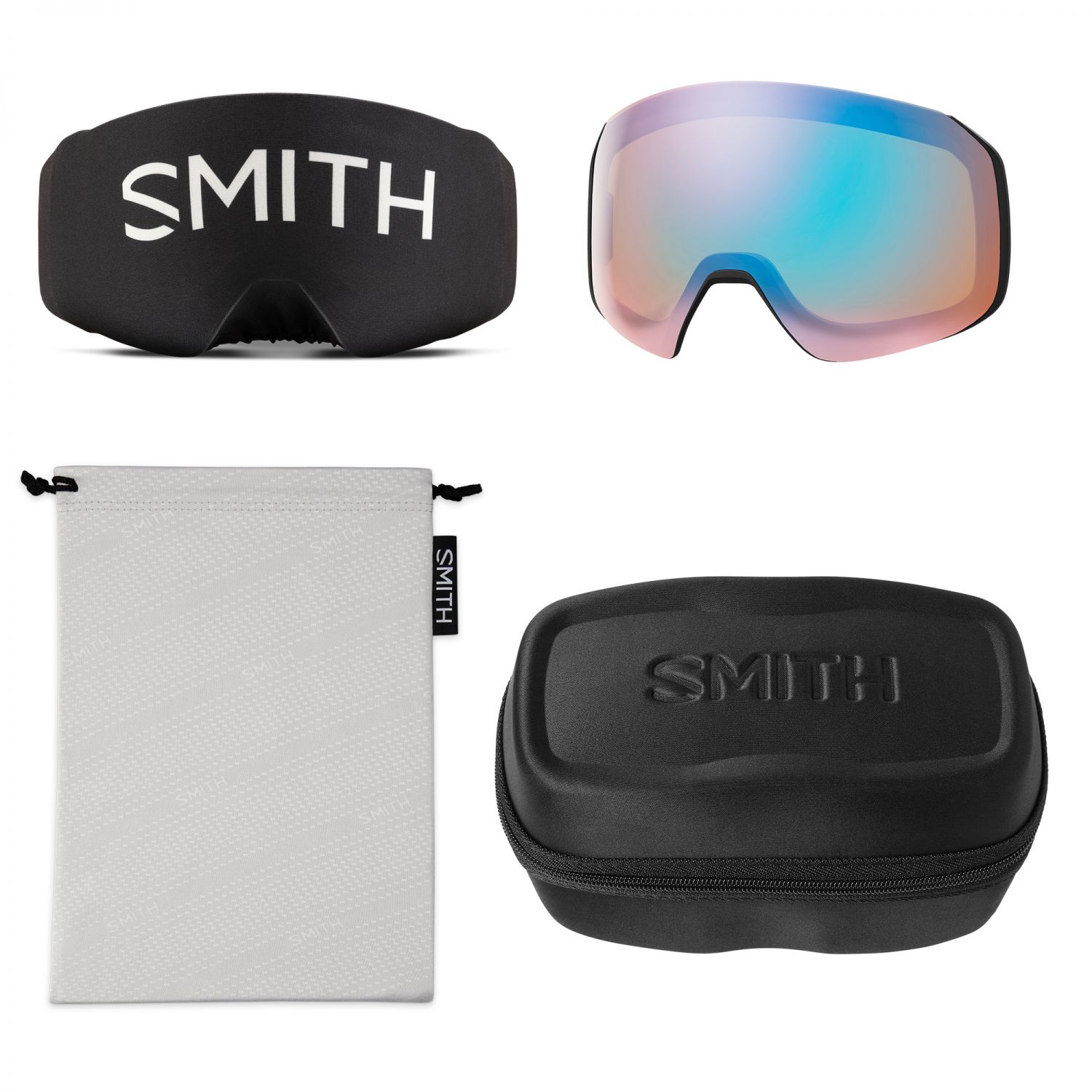 Smith 4D MAG S, ski goggles, claws blackout