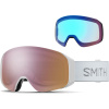 Smith 4D MAG S, Skidglasögon, White Chunky Knit
