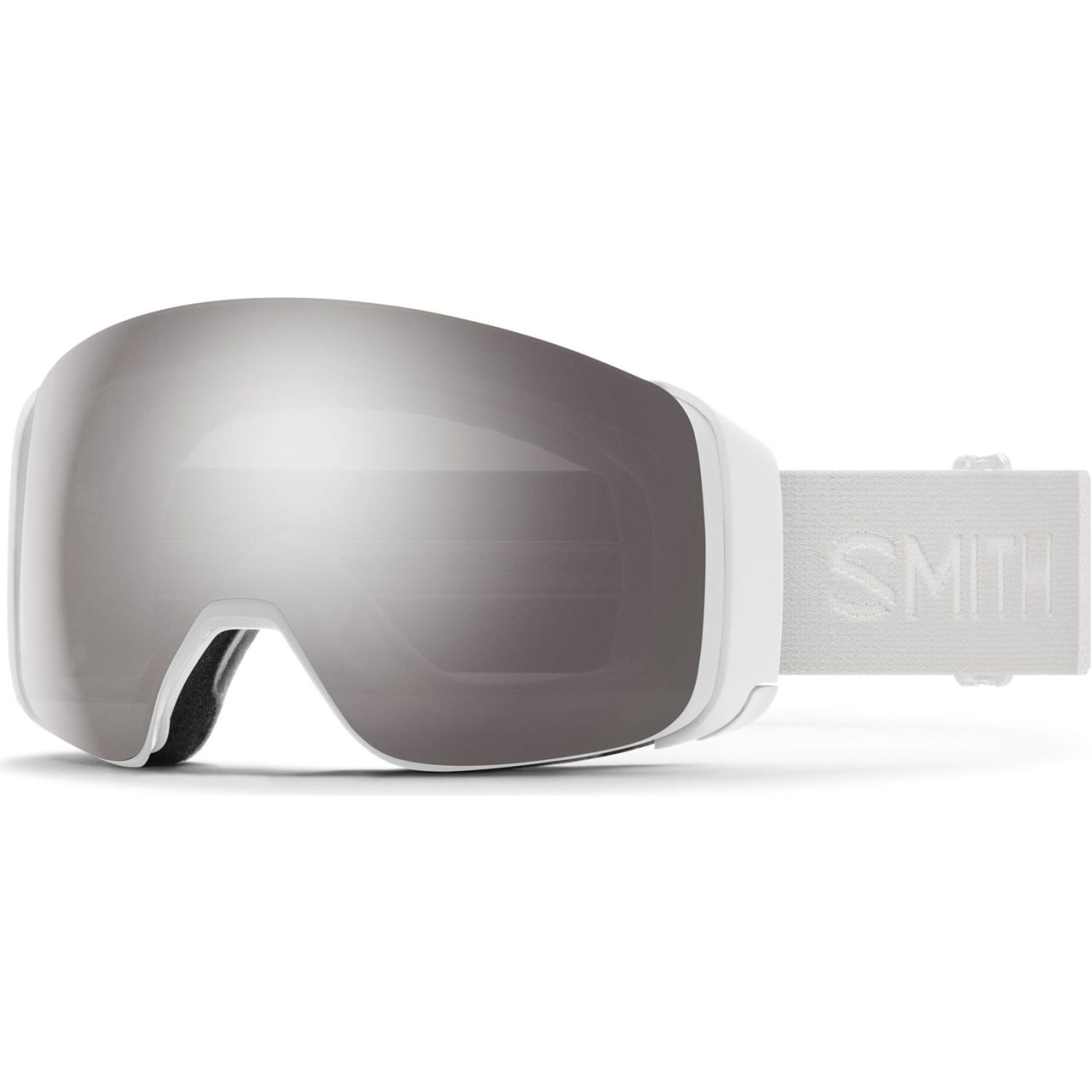 Smith 4D MAG, ski goggles, white vapor