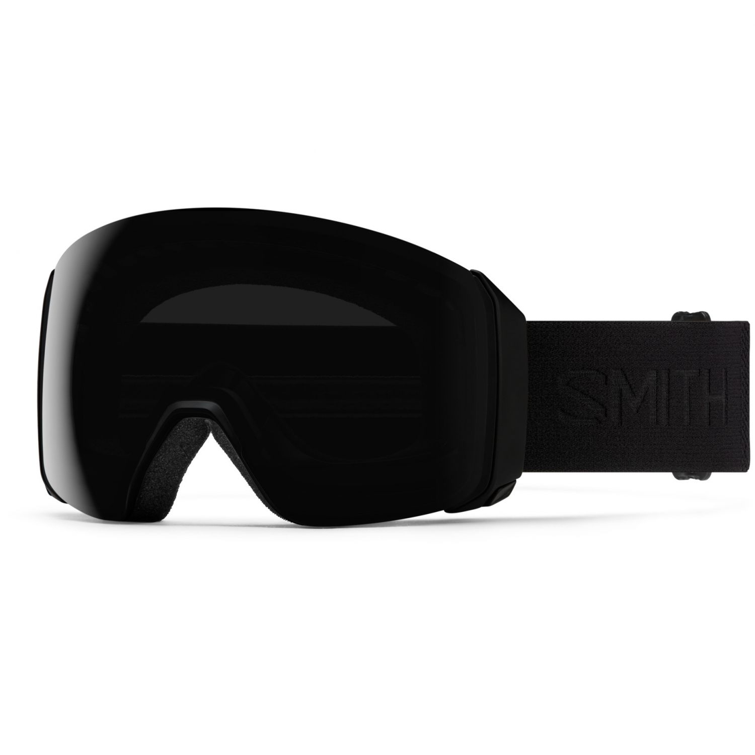 Smith 4D MAG XL, ski bril, blackout