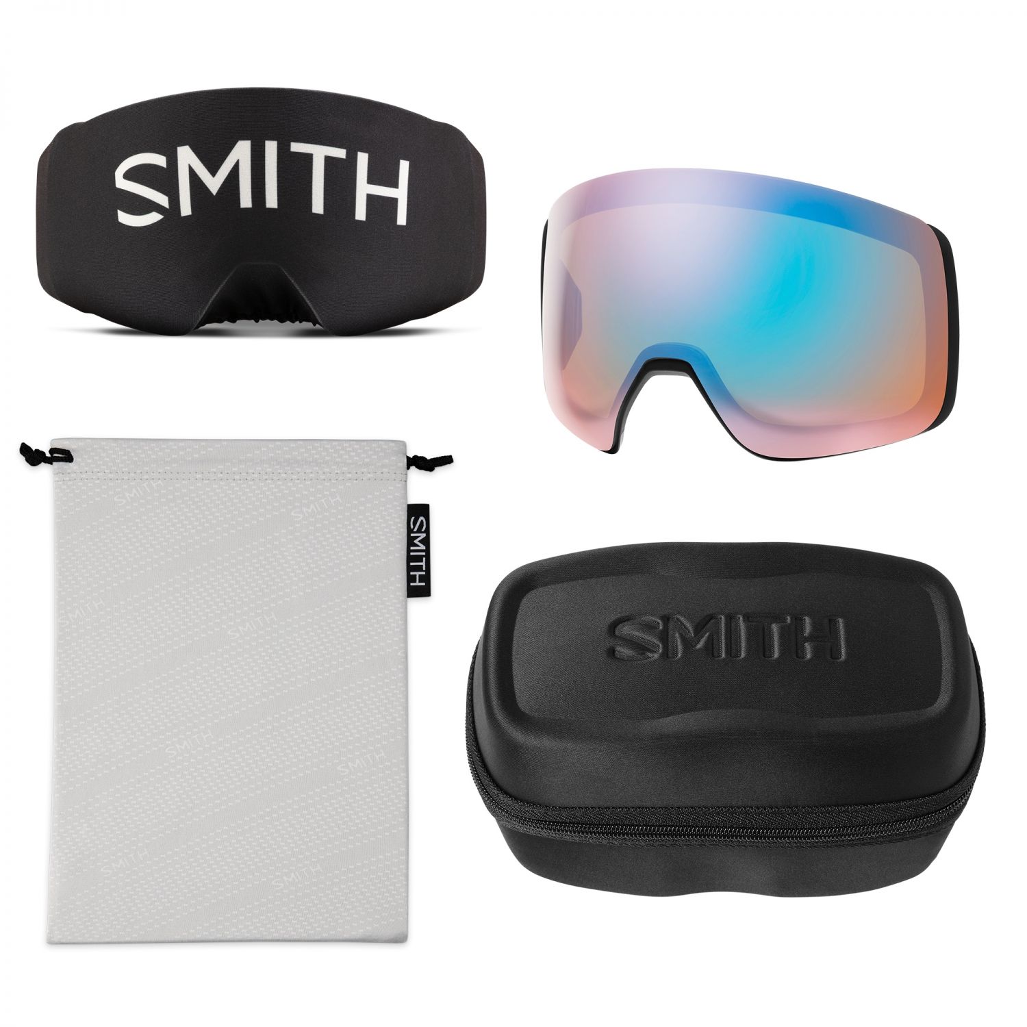 Smith 4D Mag XL, Skidglasögon, Black