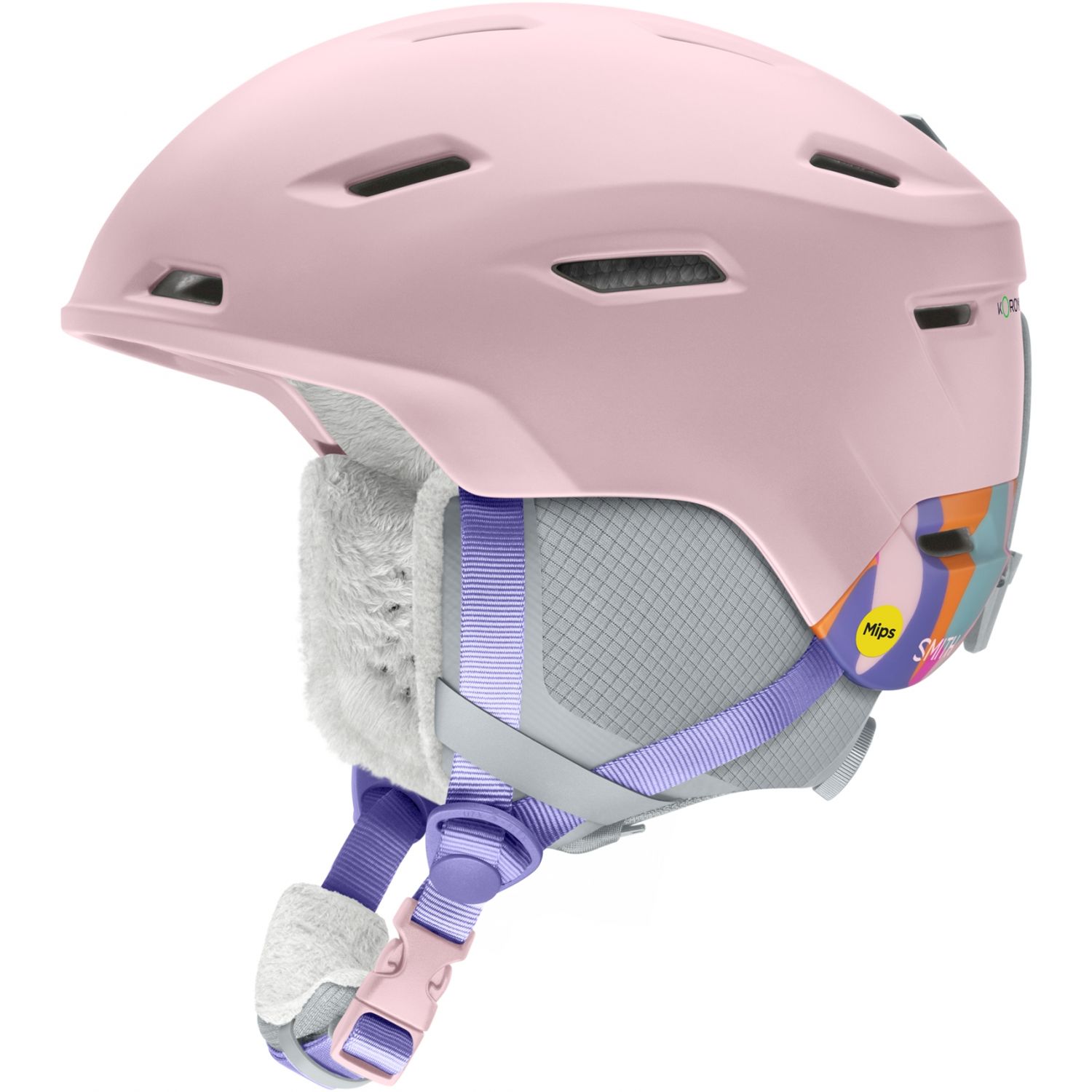 Smith Descend MIPS, kask narciarski, junior, ró?owy