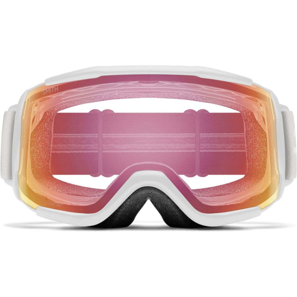 Smith Grom, masque de ski, blanc