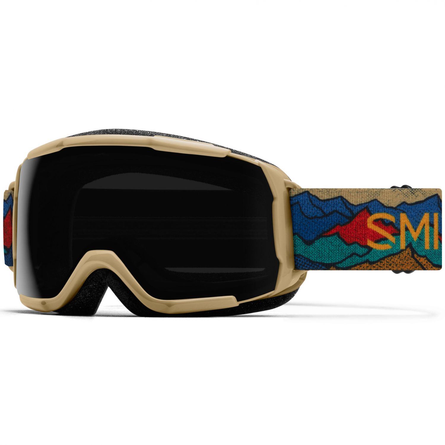 Smith Grom, ski goggles, junior, sandstorm summits