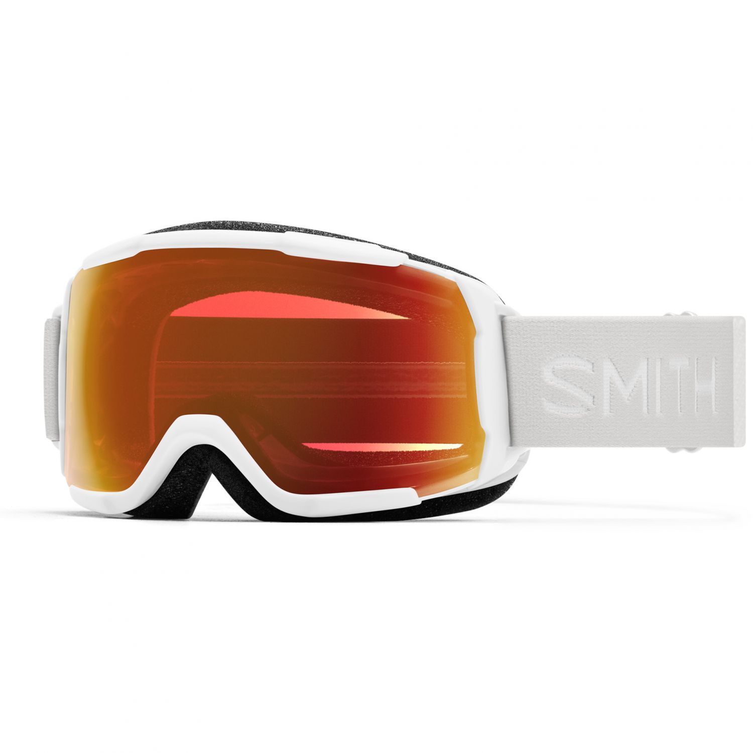 Smith Grom, ski goggles, junior, white vapor