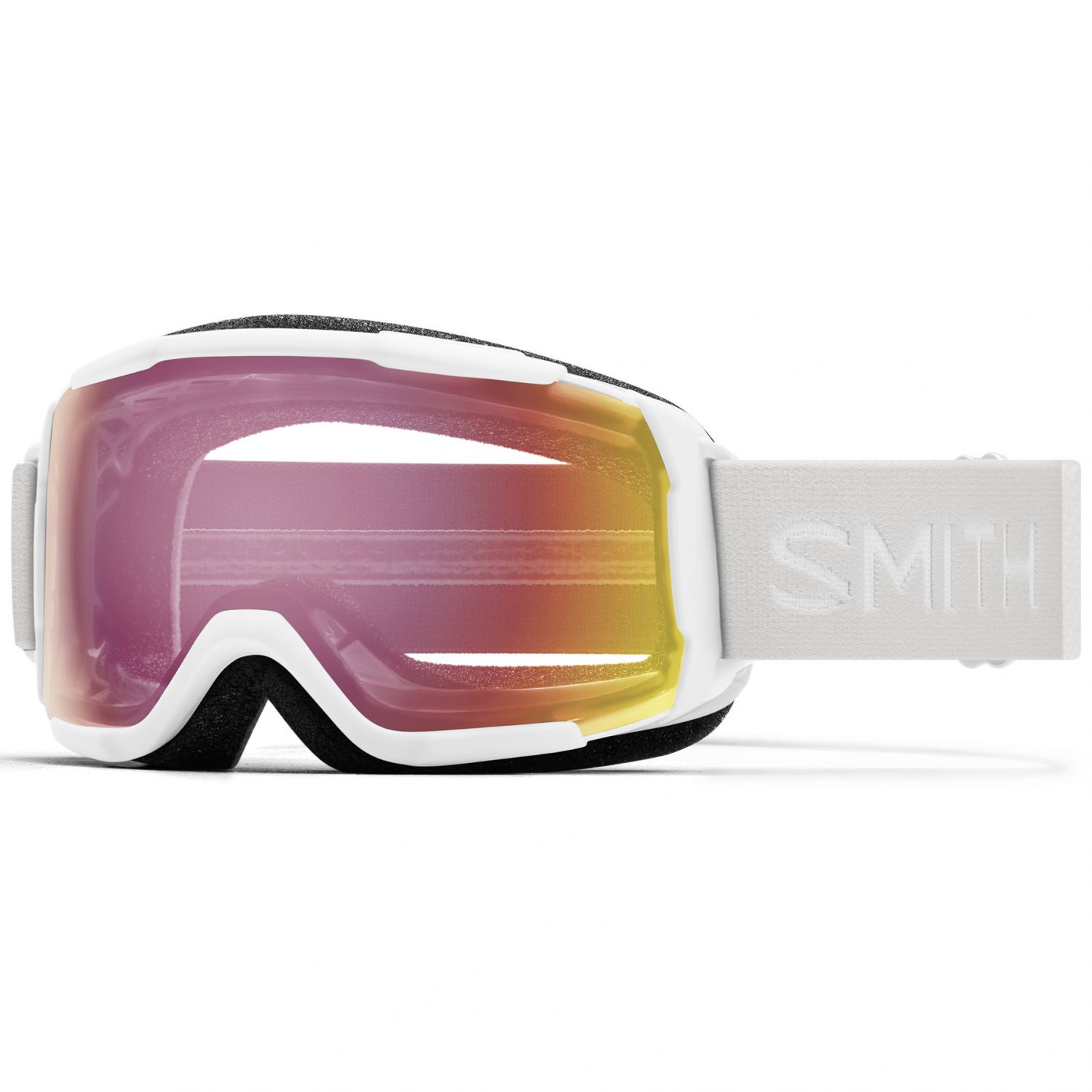 Smith Grom, ski goggles, junior, white vapor