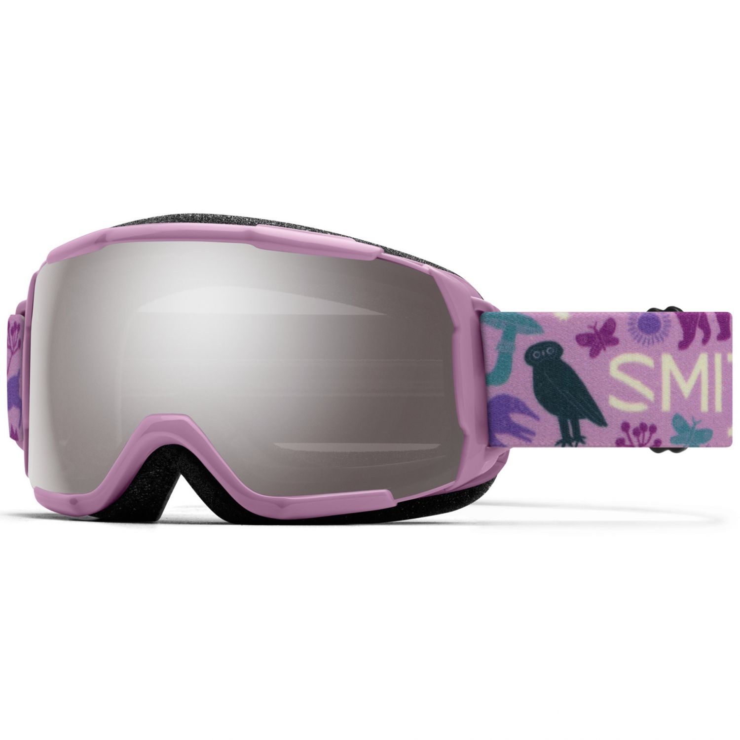 Smith Grom, Skibrille, Junior, proper pink forest friends