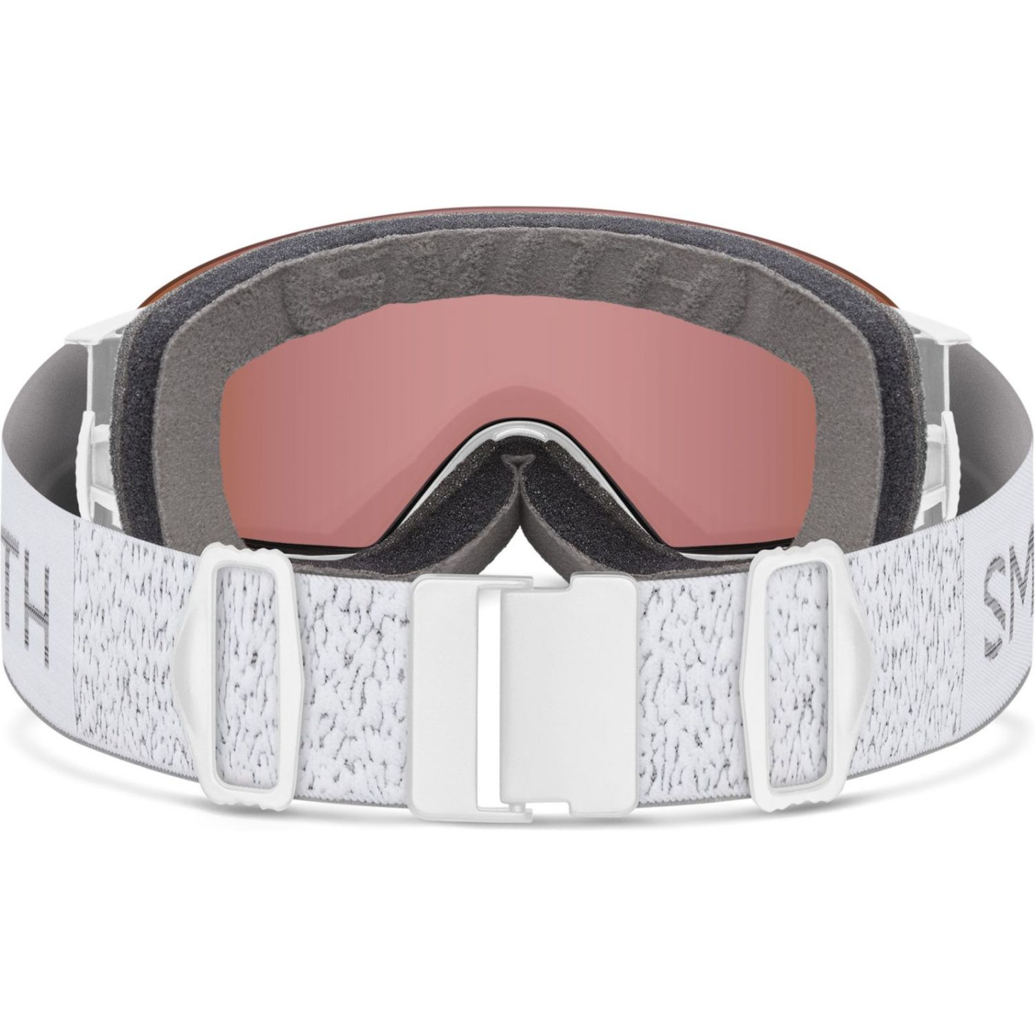 Smith I/O MAG S, óculos de esqui, feminino, branco tricô grosso