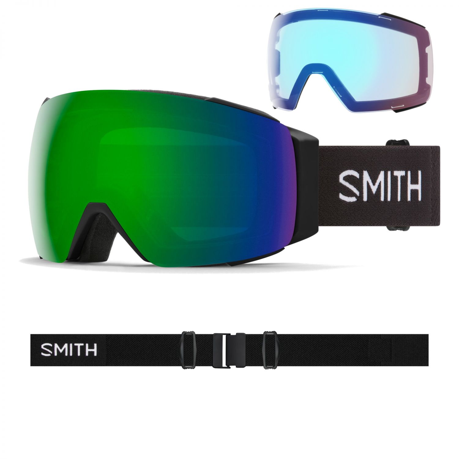Smith I/O MAG, lyžiarske okuliare, čierne