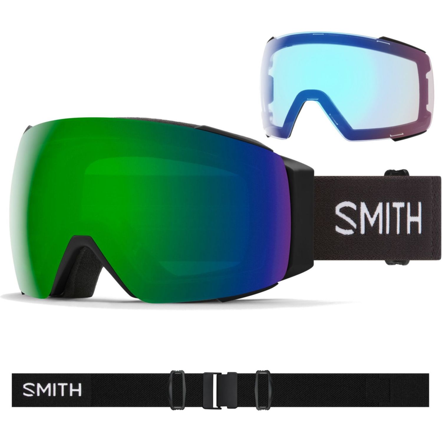 Smith I/O MAG, maschera da sci, black