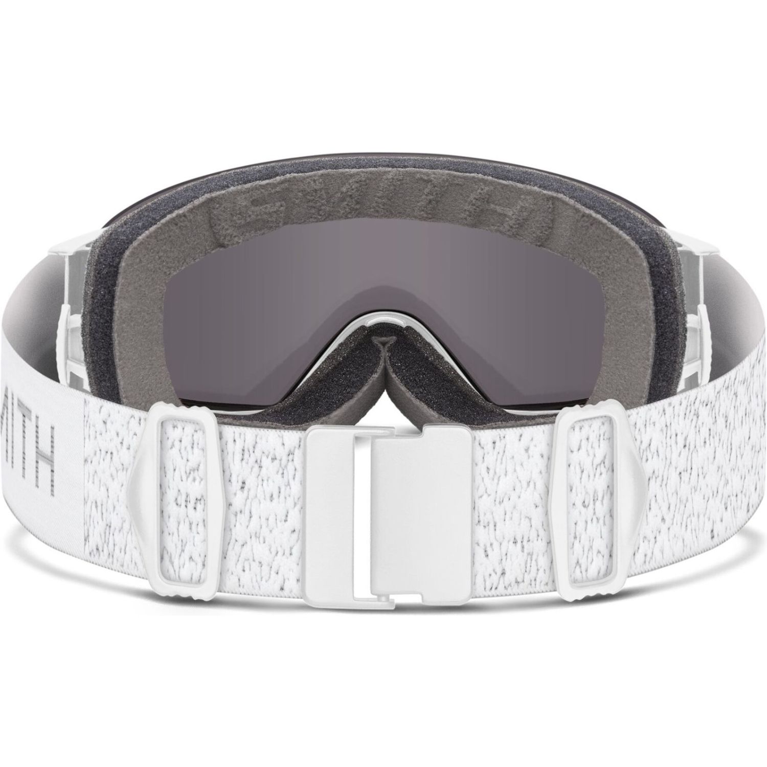 Smith IO MAG S, skibril, dames, white chunky knit