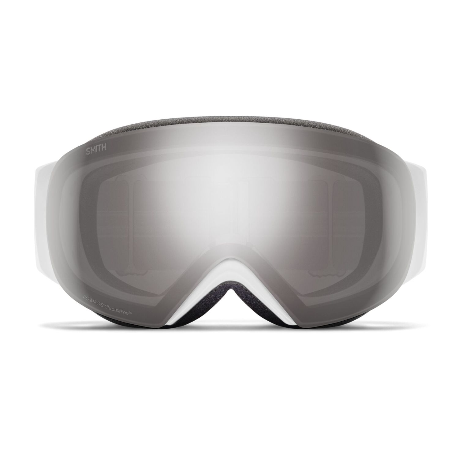 Smith IO MAG S, Skibriller, Dame, White Chunky Knit