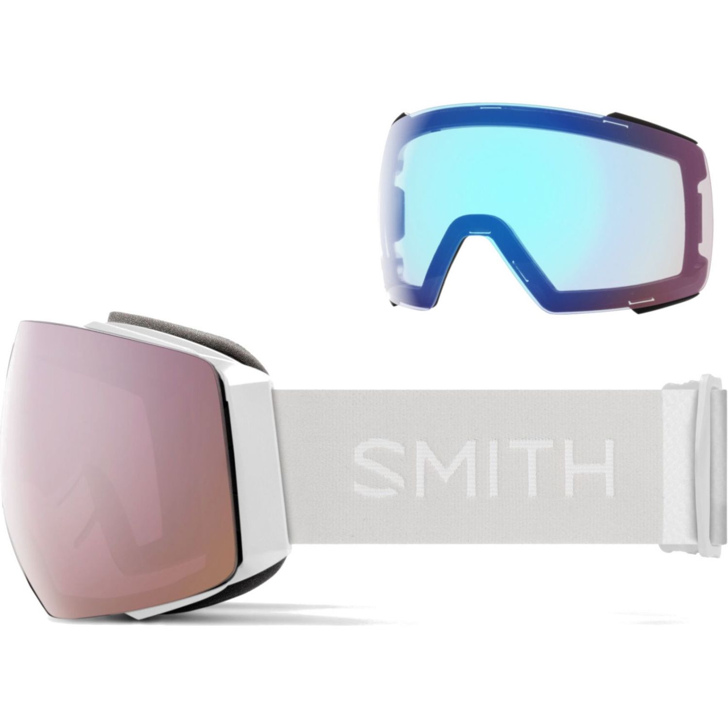 Smith I/O MAG, síszemüveg, white vapor