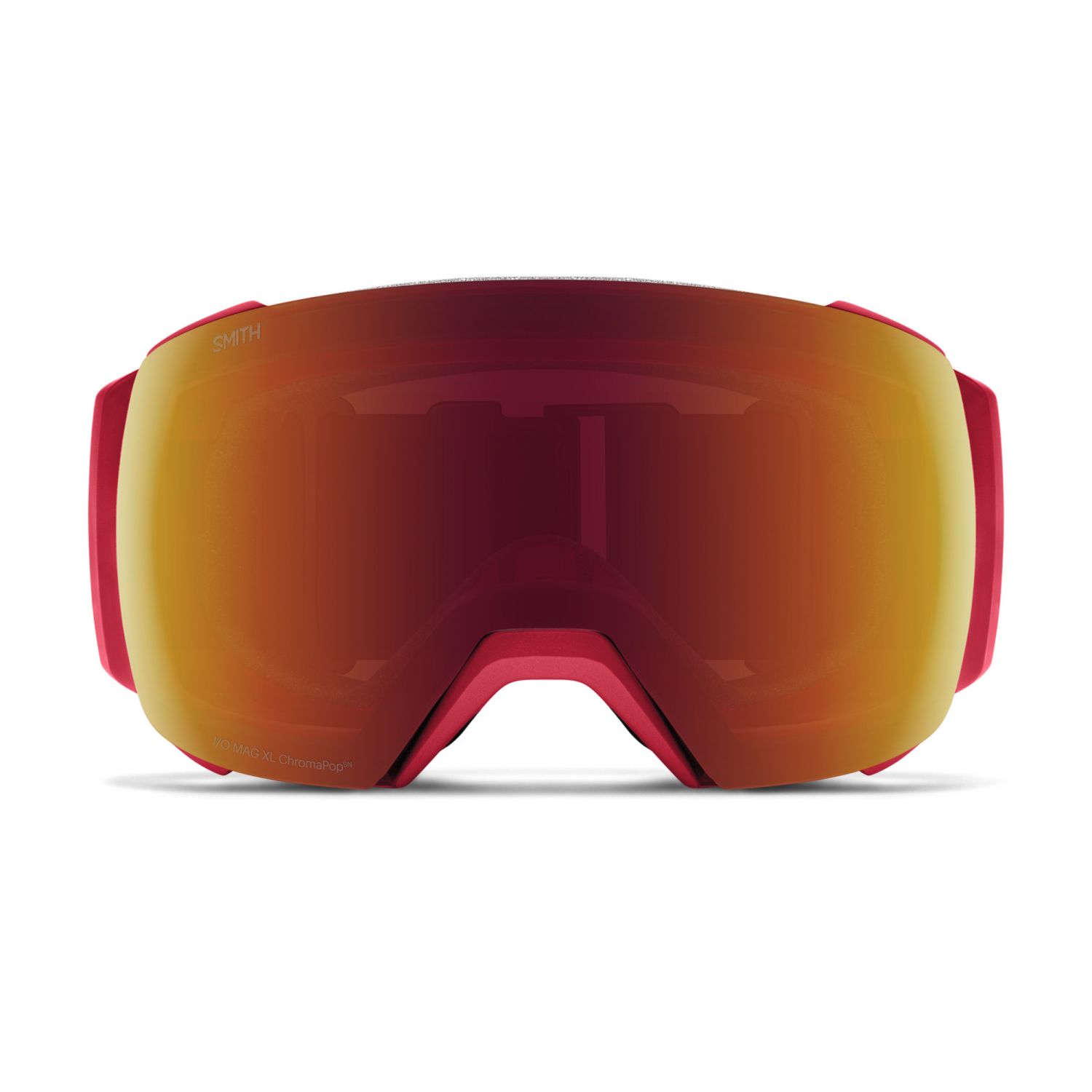 Smith I/O MAG XL, ski goggles, crimson