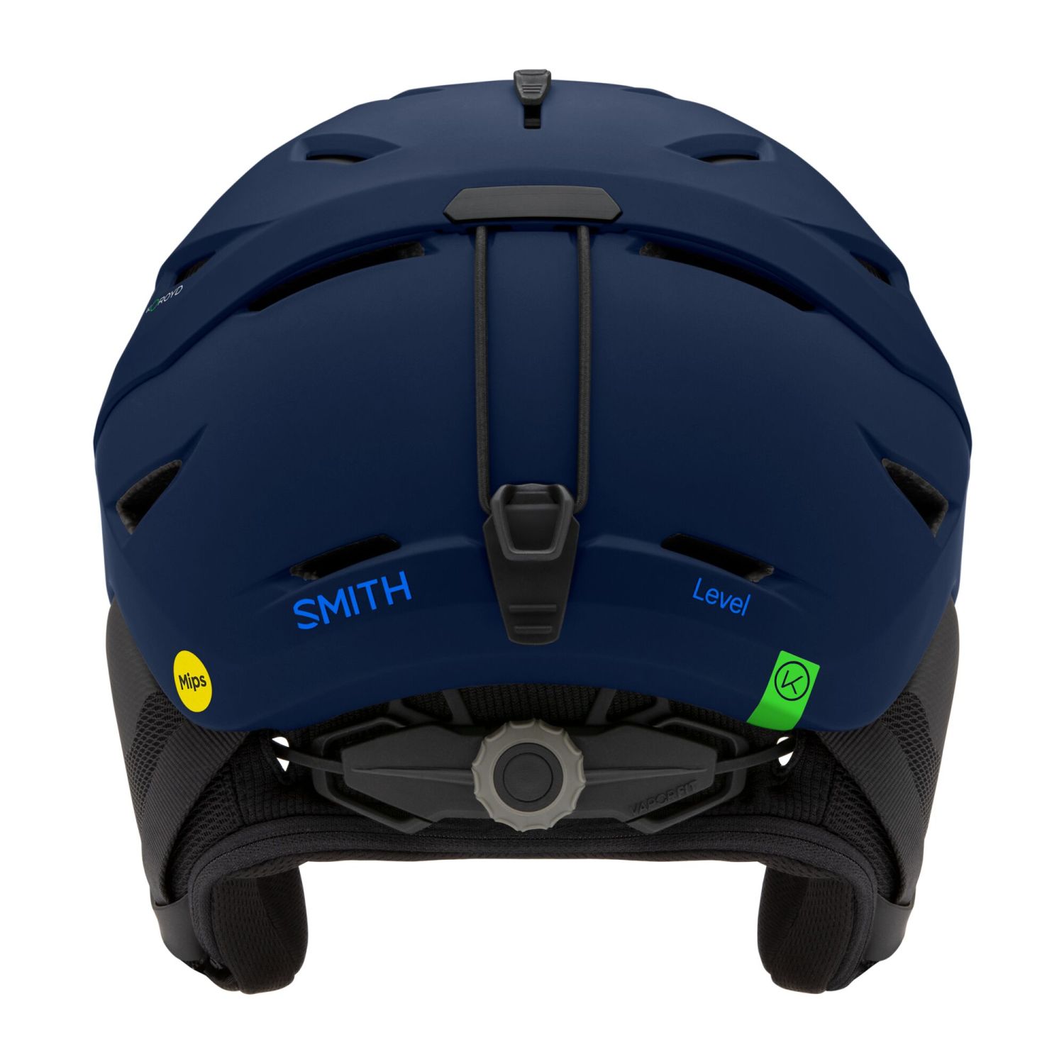 Smith Level, casco da sci, blu