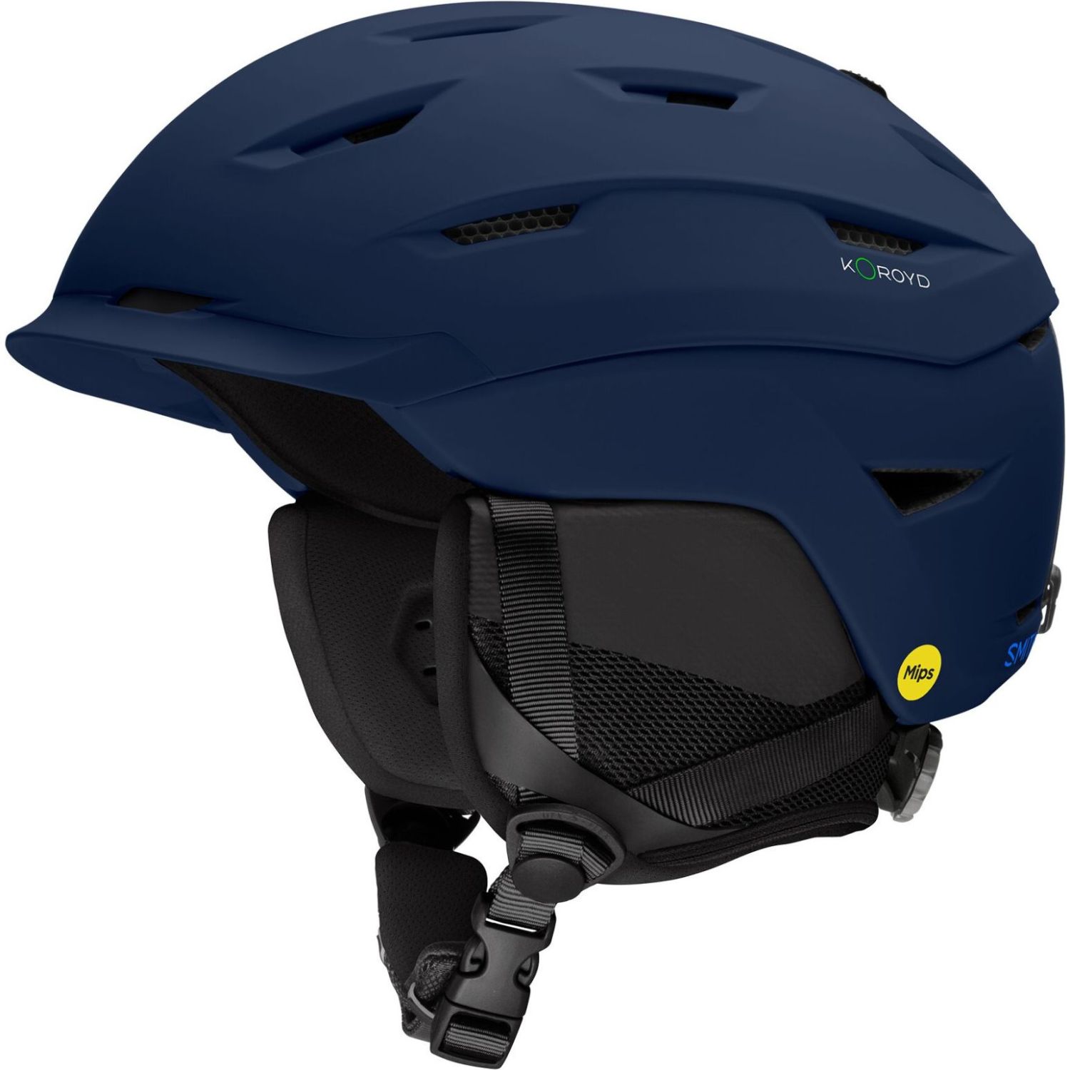 Smith Level, casco de esquí, azul