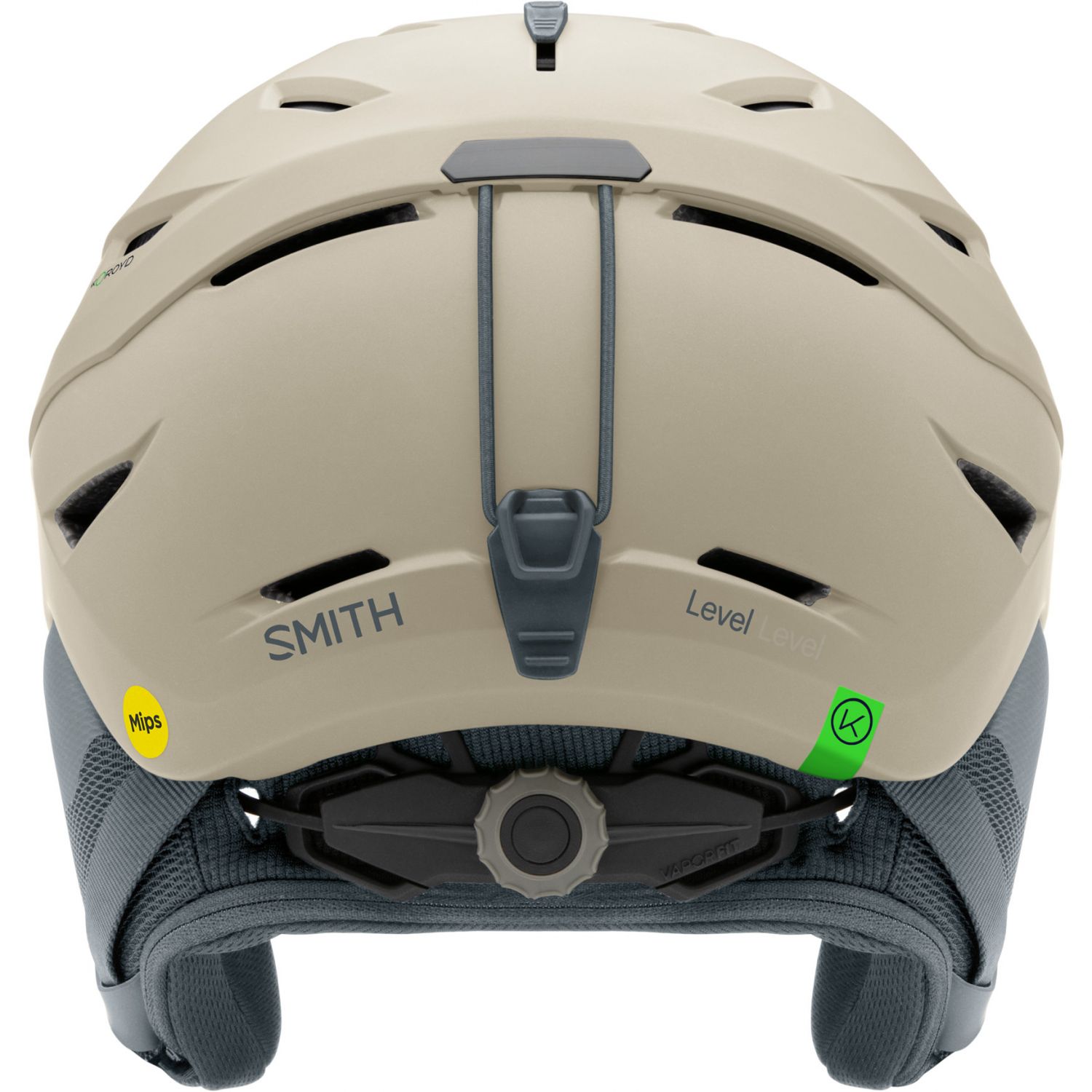 Smith Level MIPS, casque de ski, beige