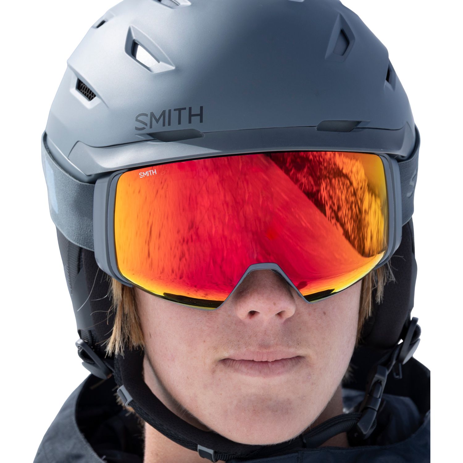 Smith Level MIPS, kask narciarski, szary