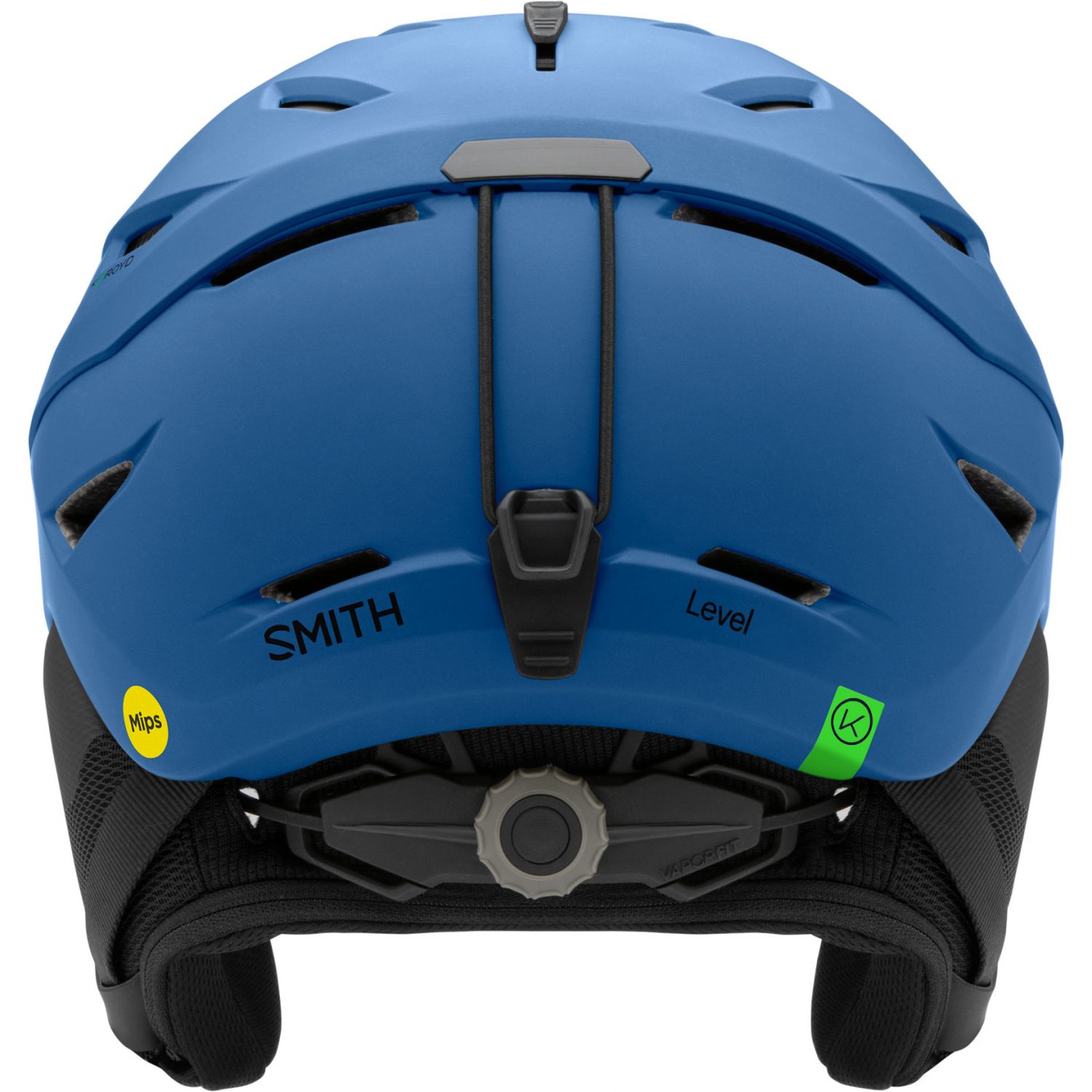 Smith Level MIPS, ski helmet, matte true blue