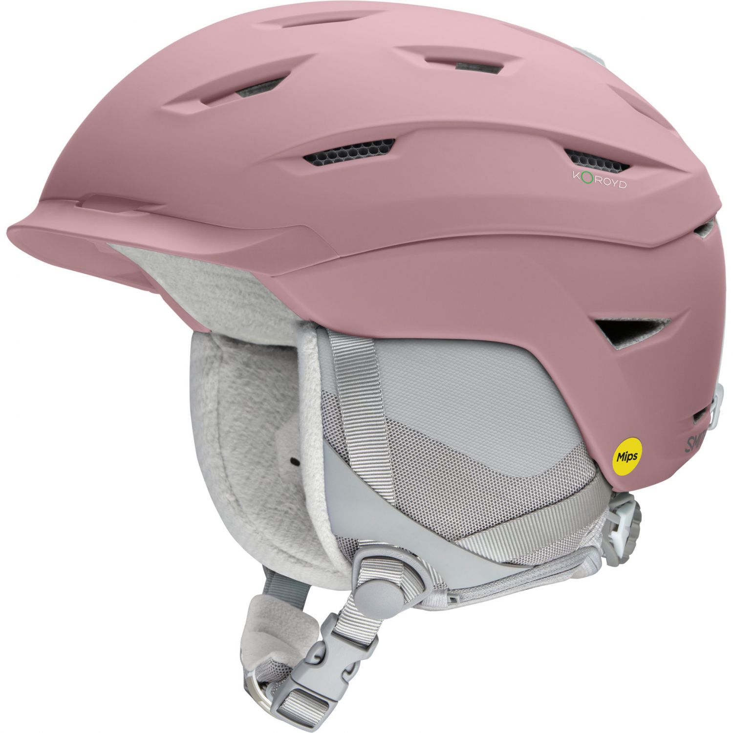 Smith Liberty MIPS, ski helm, dame, roze