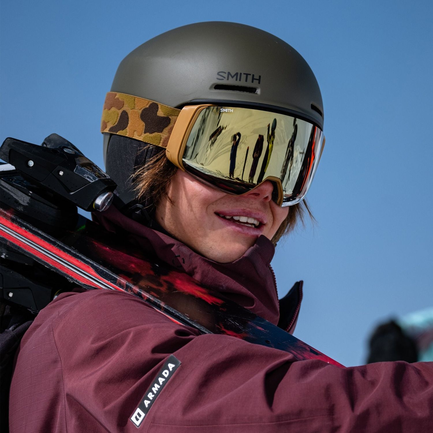 Smith Method Pro MIPS, Skidhjälm, Brun