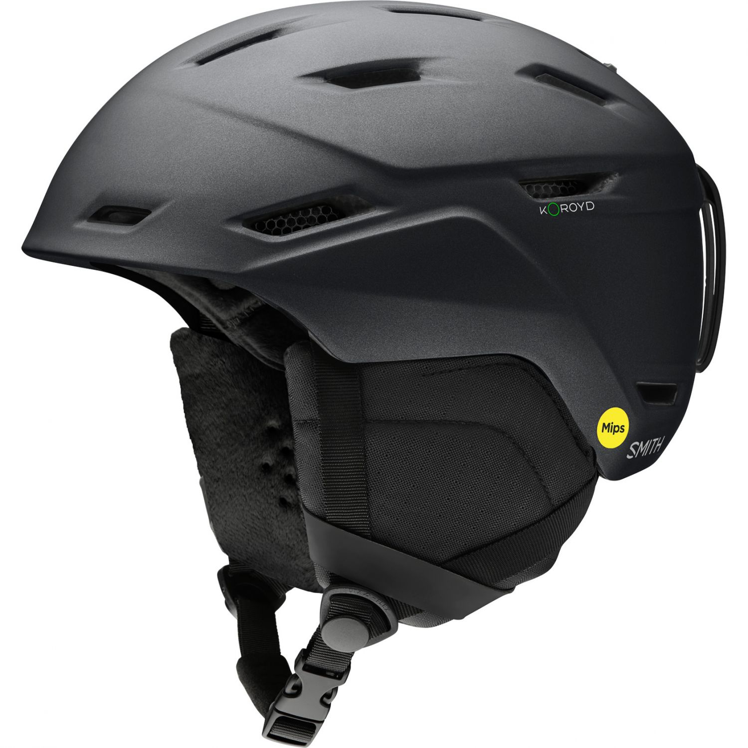 Smith Mirage MIPS, ski helmet, women, matte black pearl