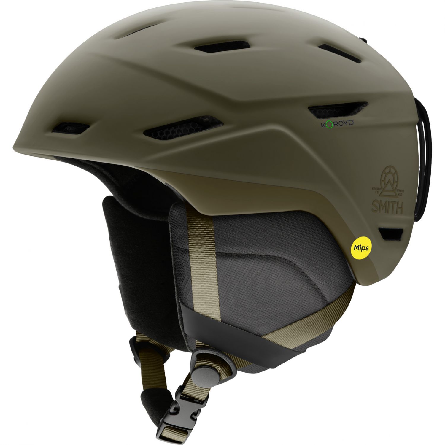 Smith Mission MIPS, ski helm, bruin