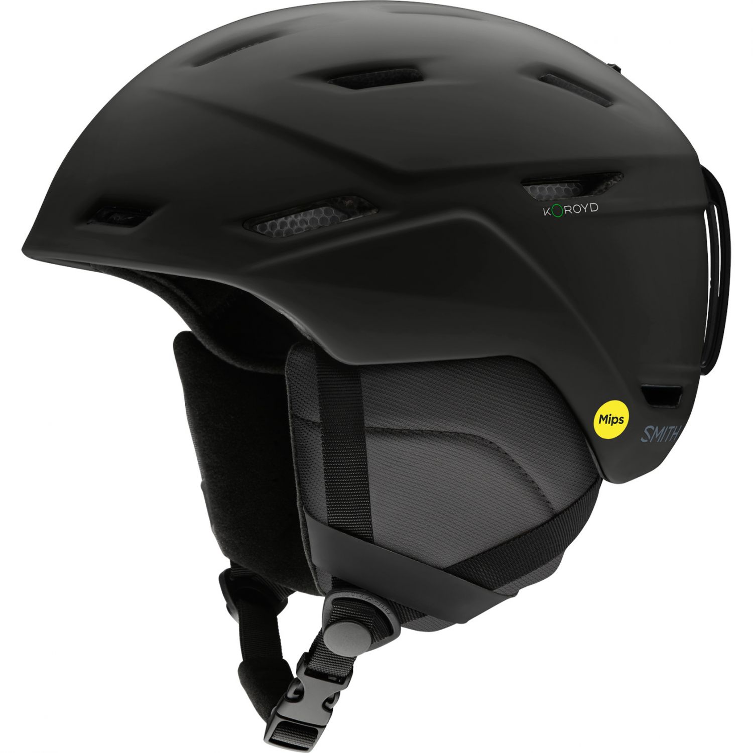 Smith Mission MIPS, ski helm, zwart