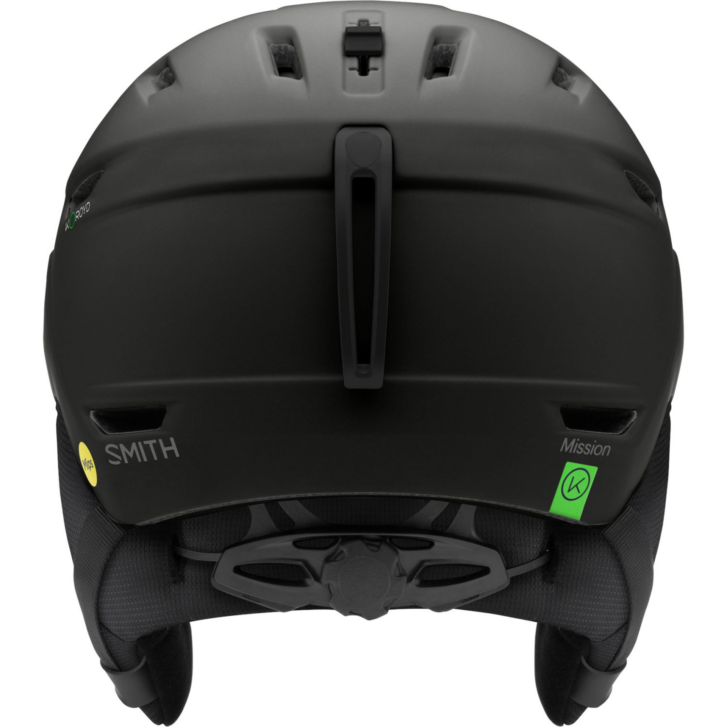 Smith Mission MIPS, ski helm, zwart