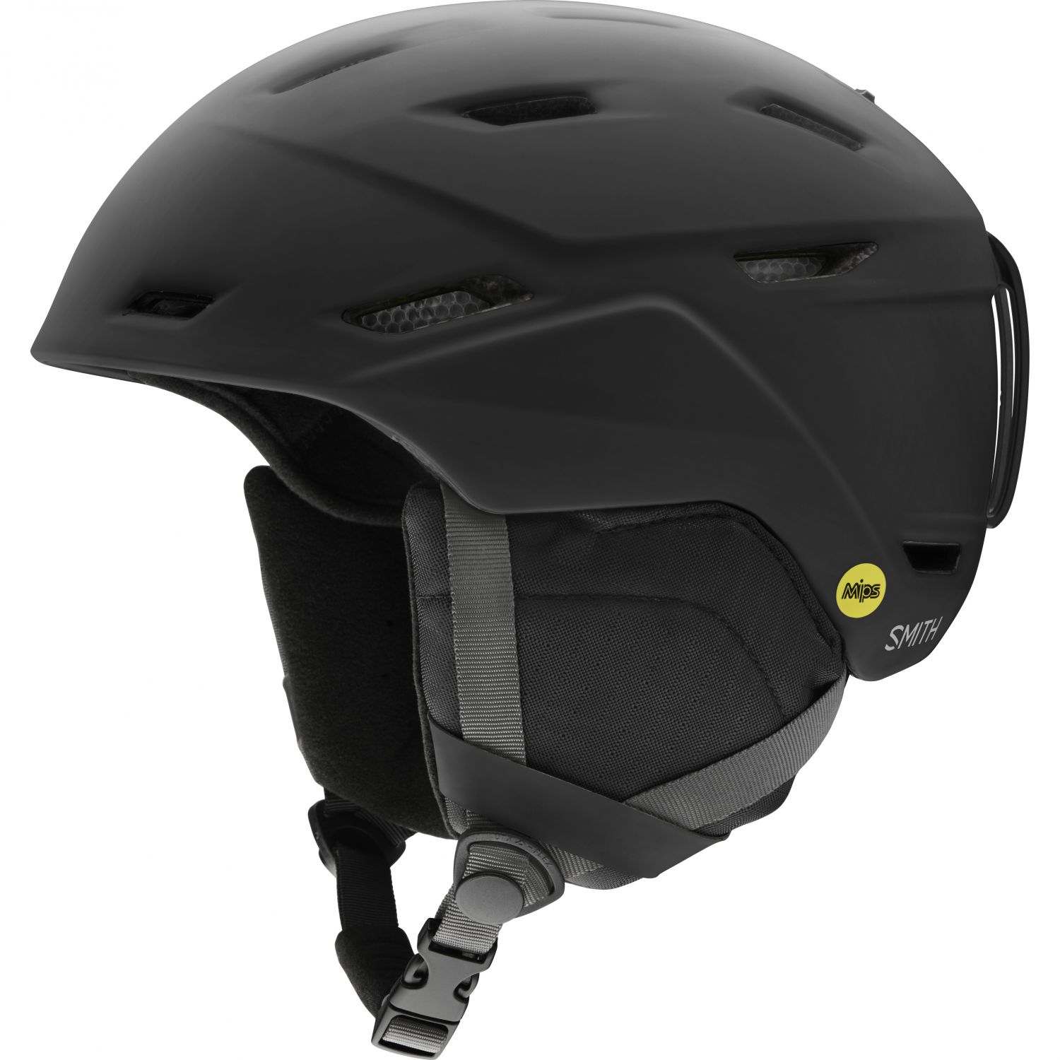 Smith Mission MIPS, ski helm, zwart