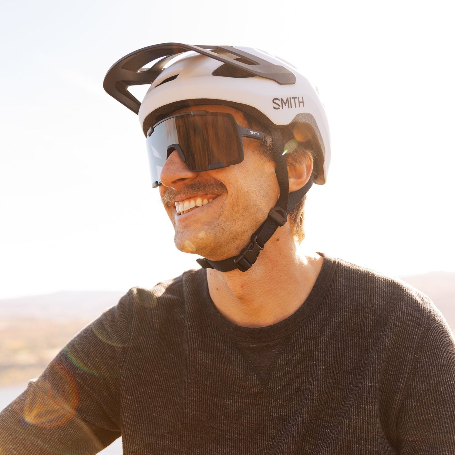 Smith Pilot Mips, Sykkelhjelm, Matte White