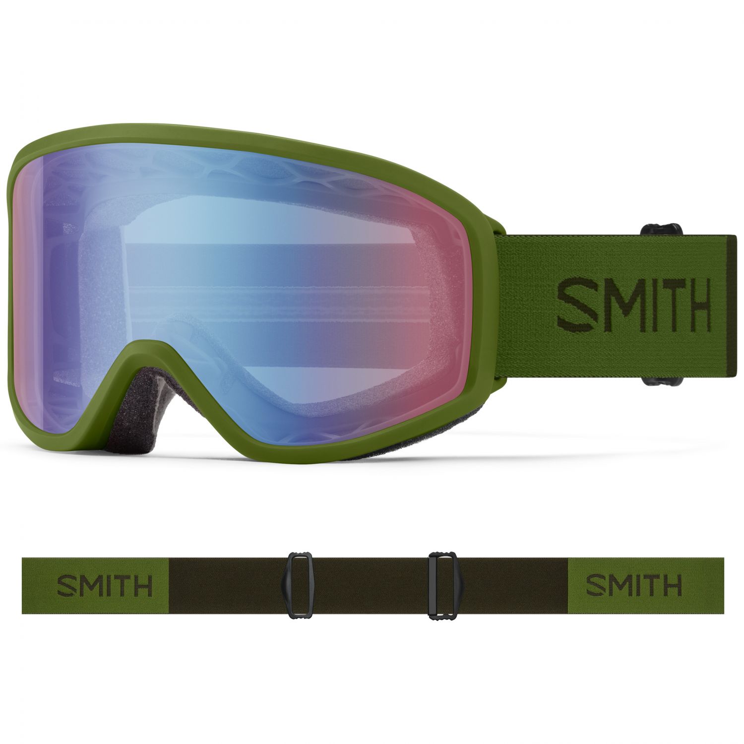 Smith Reason OTG, skibriller, olive