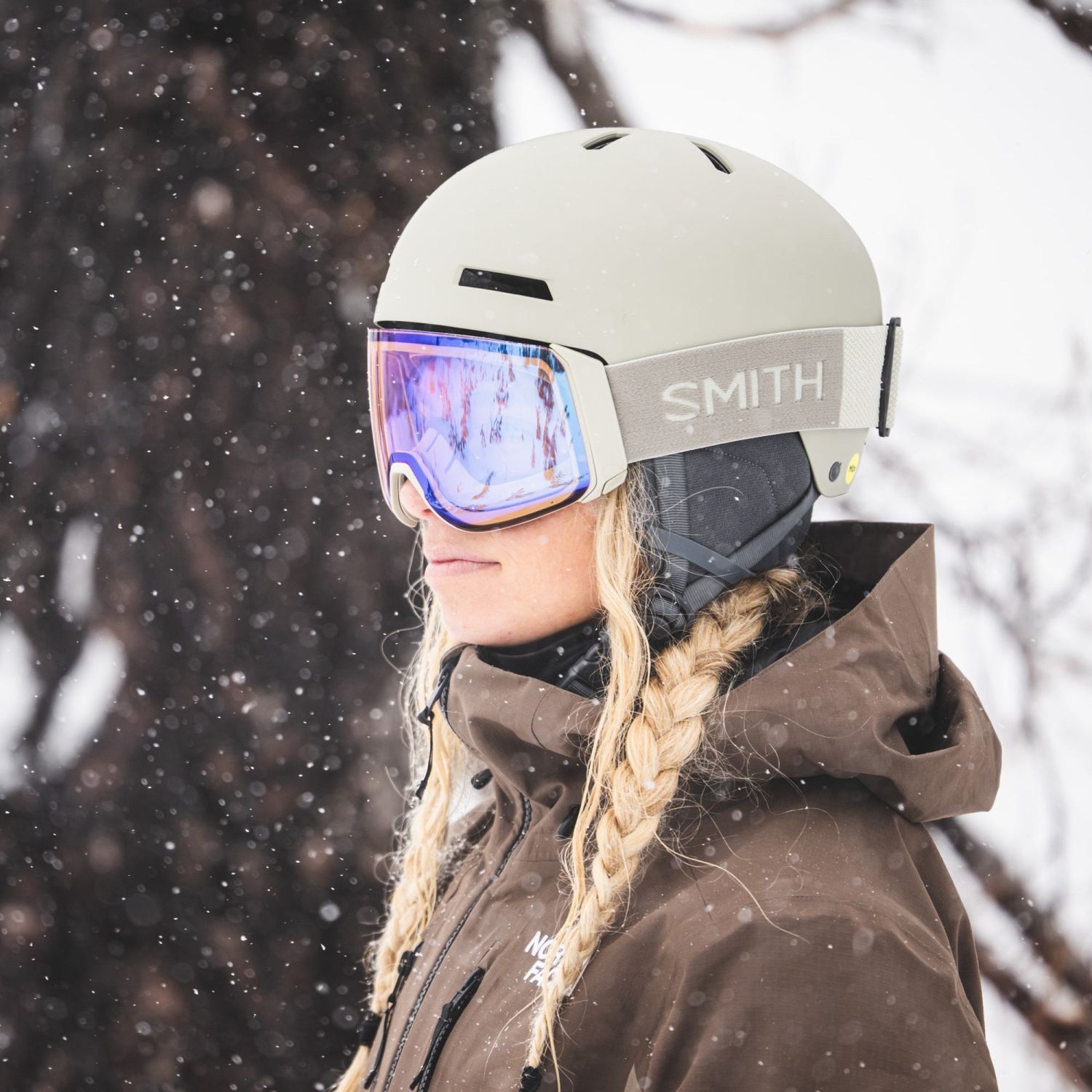 Smith Rodeo MIPS, cască de schi, unisex, beige