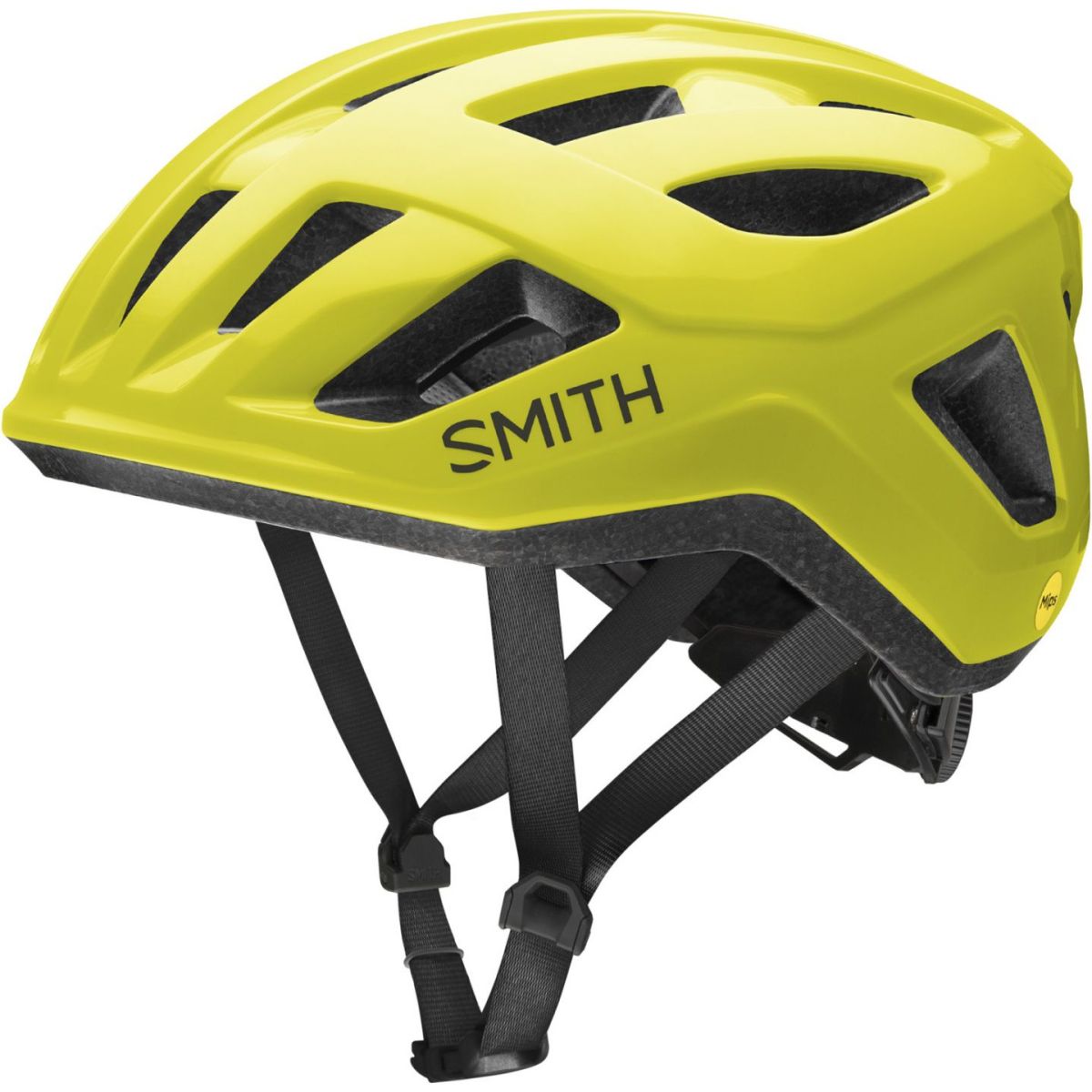 Smith Signal Mips, capacete de bicicleta, amarelo