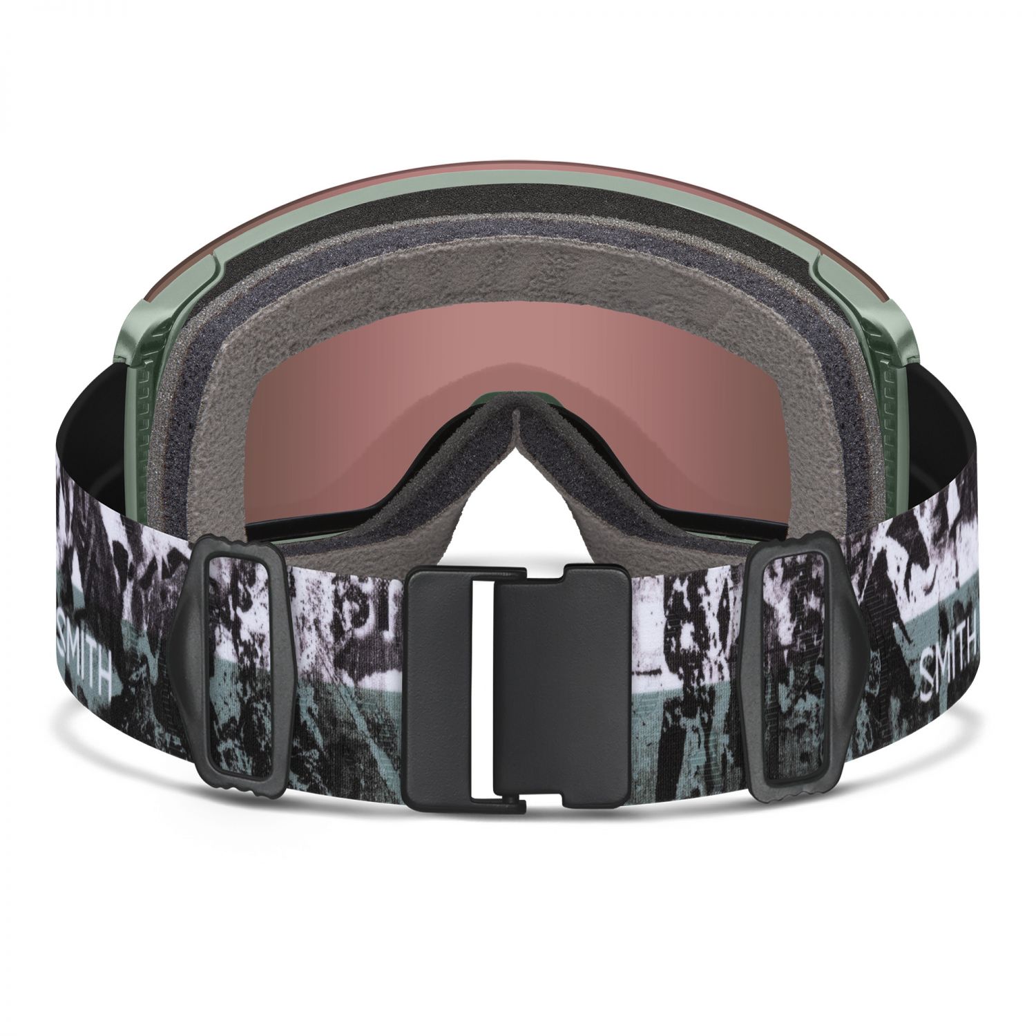 Smith Skyline XL, Skibrille, sage brush paste up