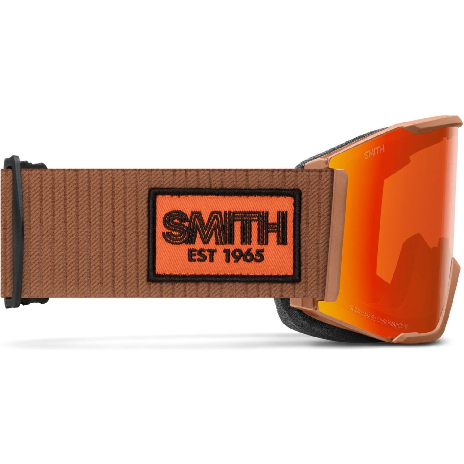 Smith Squad MAG, maschera da sci, camel warm steel