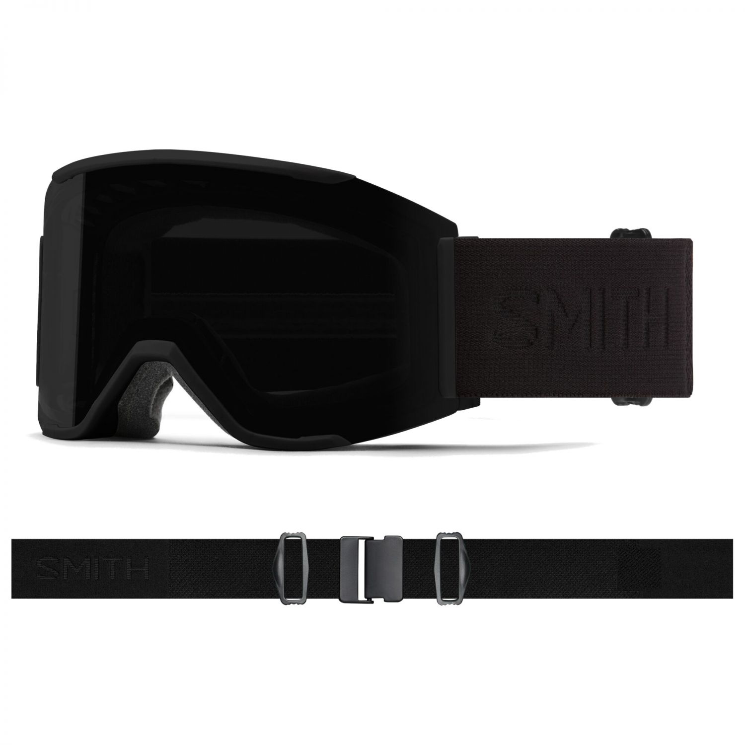 Smith Squad MAG, ski goggles, blackout