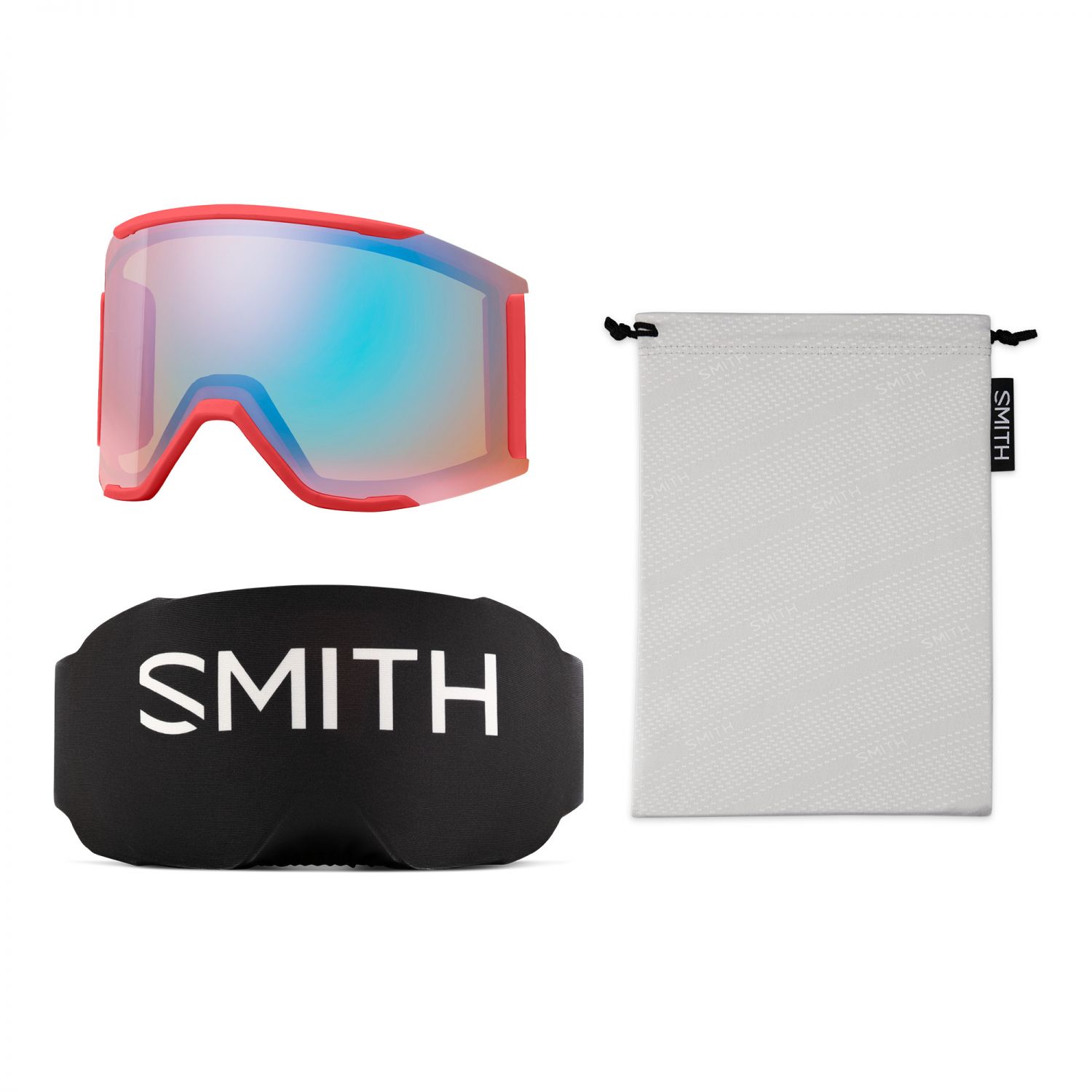 Smith Squad Mag, Skibrille, wild child chrome dome